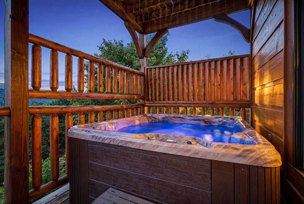 Soak In The Hot Tub Under Smoky Skies Soak In The Hot Tub Under Smoky Skies