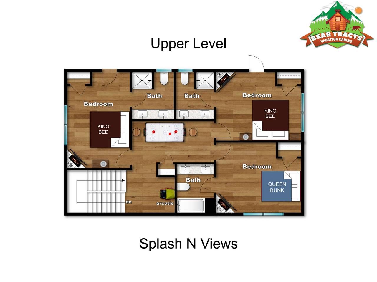 Upper Level Floor Plan Upper Level Floor Plan