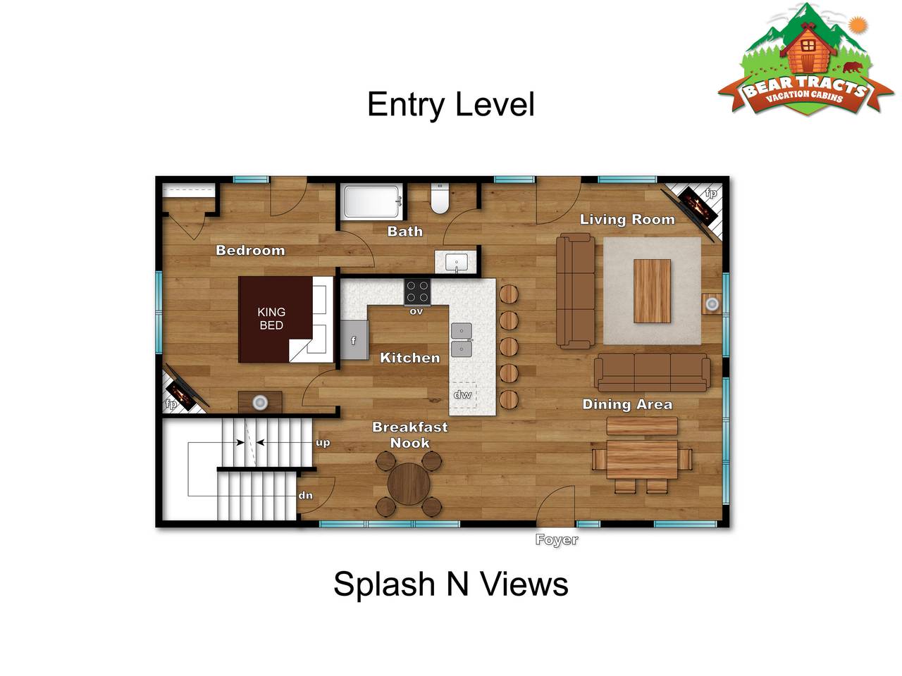 Entry Level Floor Plan Entry Level Floor Plan