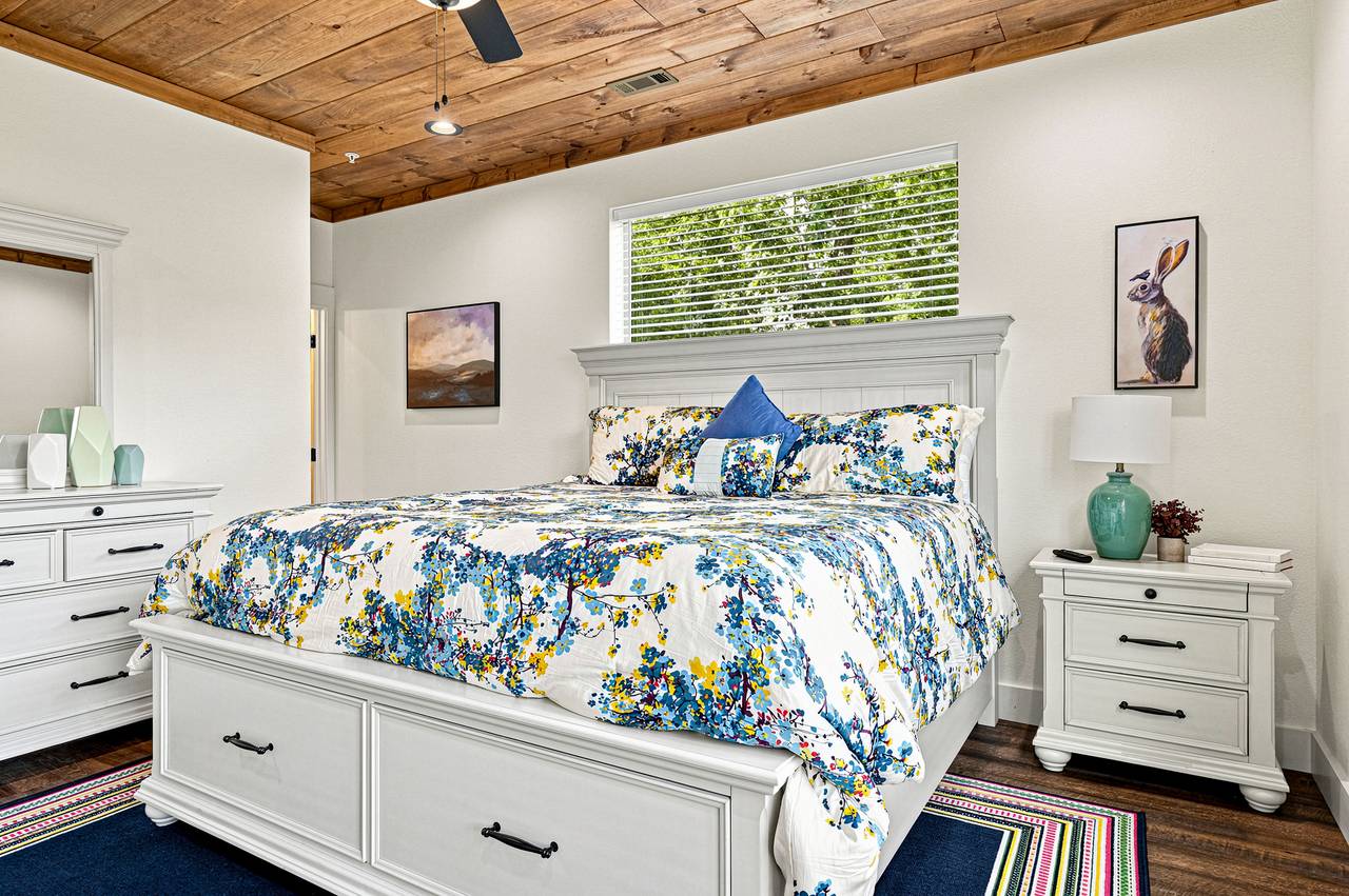 Four King bedrooms offer private retreats for your group Four King bedrooms offer private retreats for your group