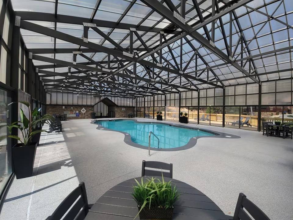 Resort Indoor Heated Pool Access Included Resort Indoor Heated Pool Access Included