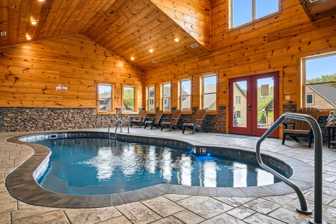 Enjoy your own private heated indoor swimming pool Enjoy your own private heated indoor swimming pool