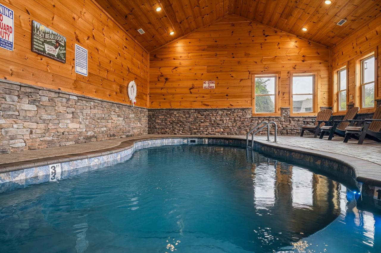Spacious indoor pool house with private heated pool Spacious indoor pool house with private heated pool