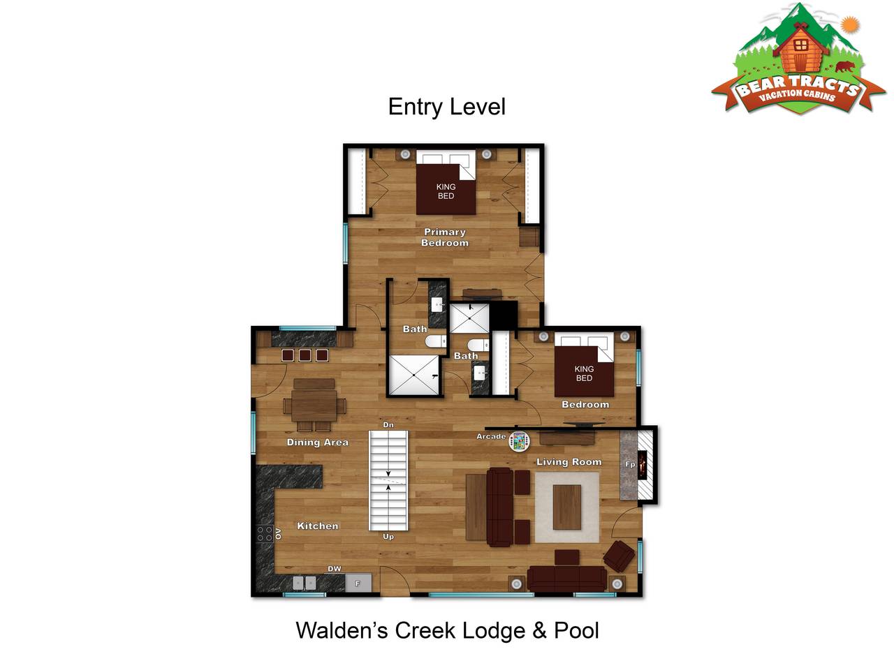 Entry Level Floor Plan Entry Level Floor Plan