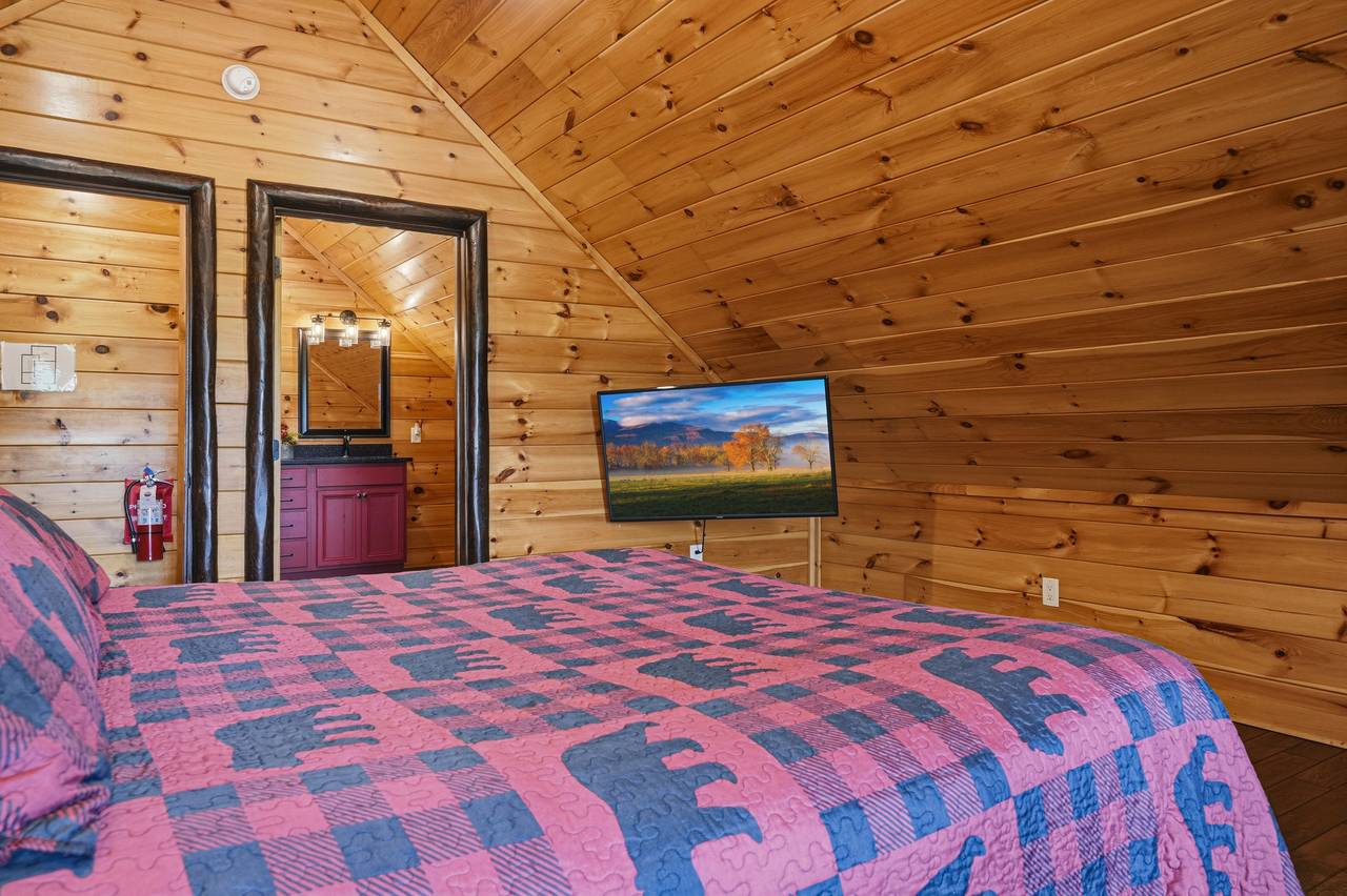 Relax in a spacious king bedroom retreat Relax in a spacious king bedroom retreat