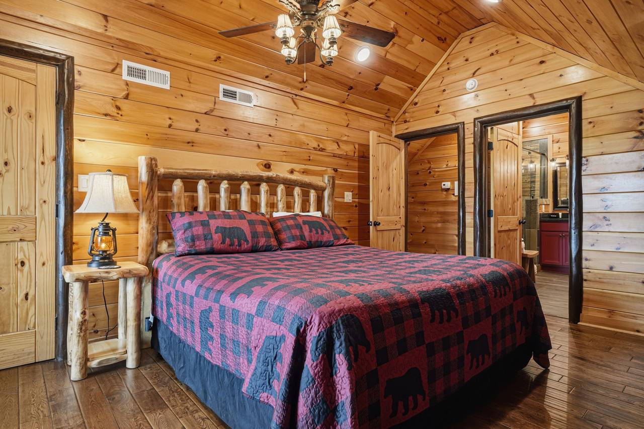 Relax in a spacious king bedroom retreat Relax in a spacious king bedroom retreat