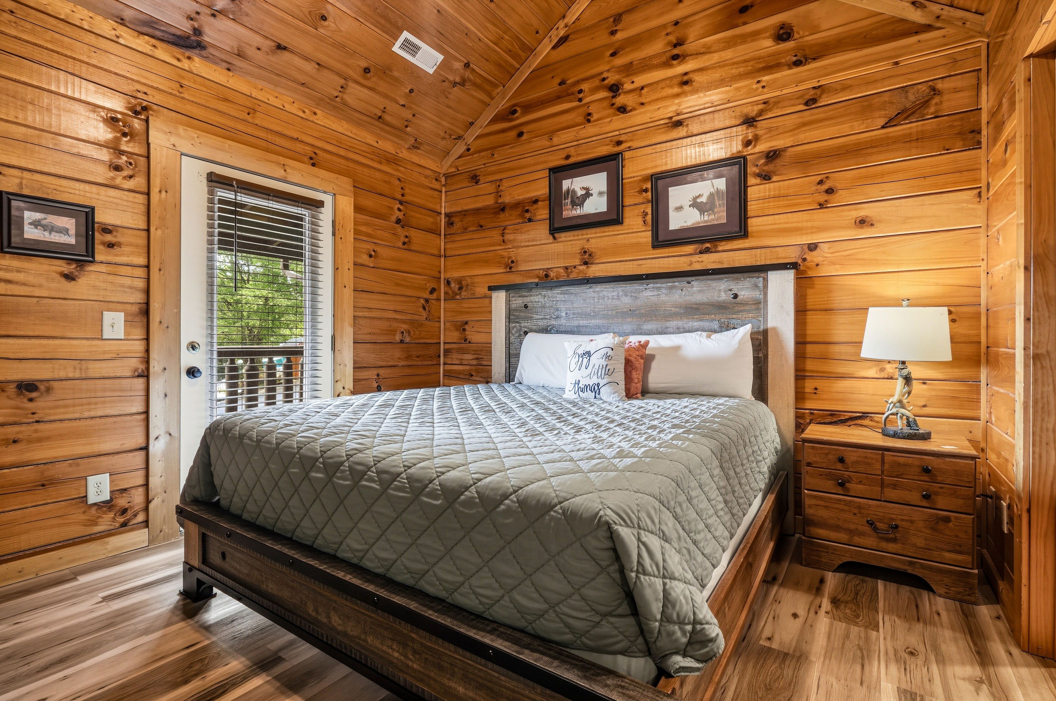 Second upper-level king bedroom with ensuite
