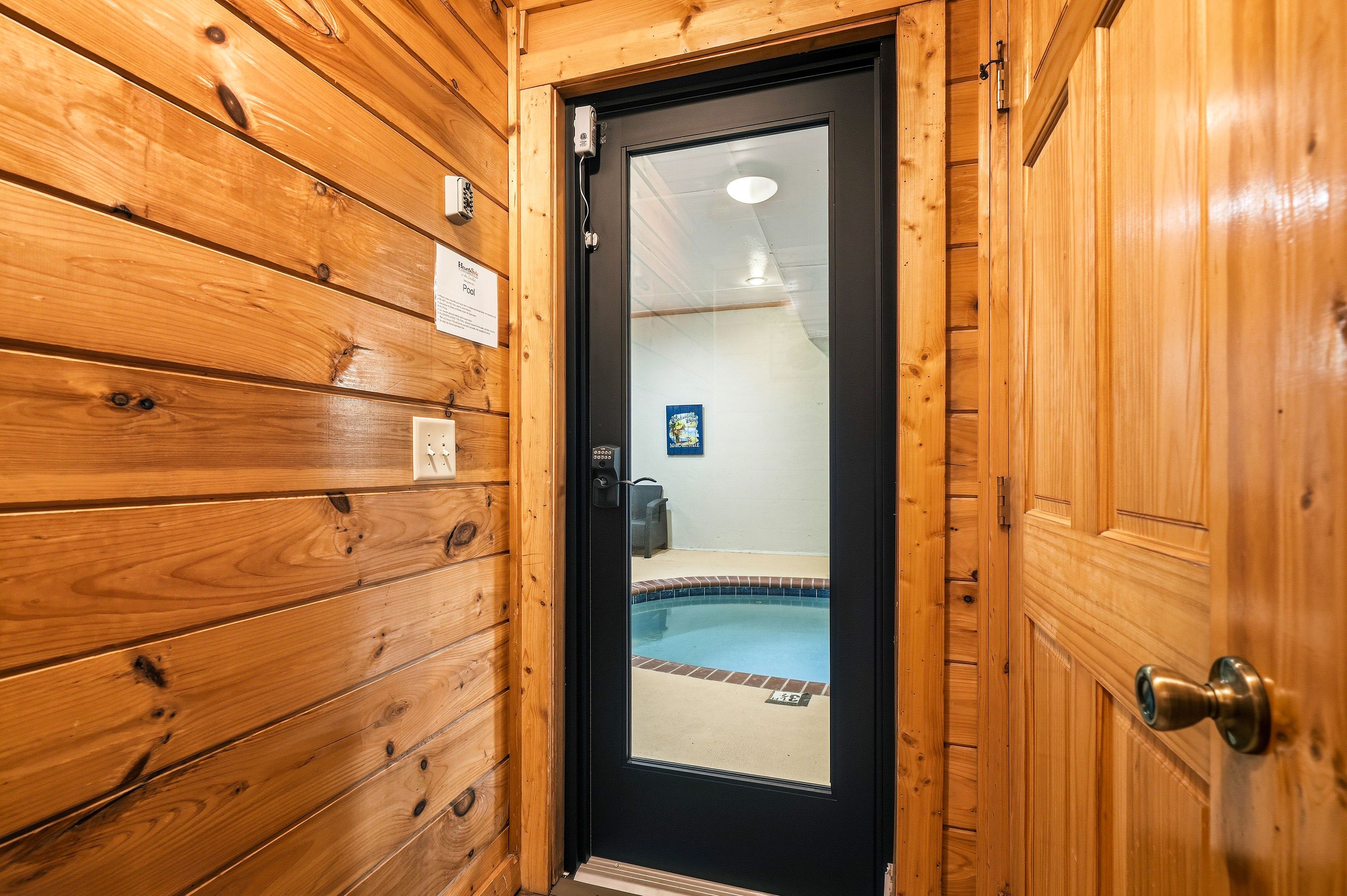 Fun indoor swimming space in every season