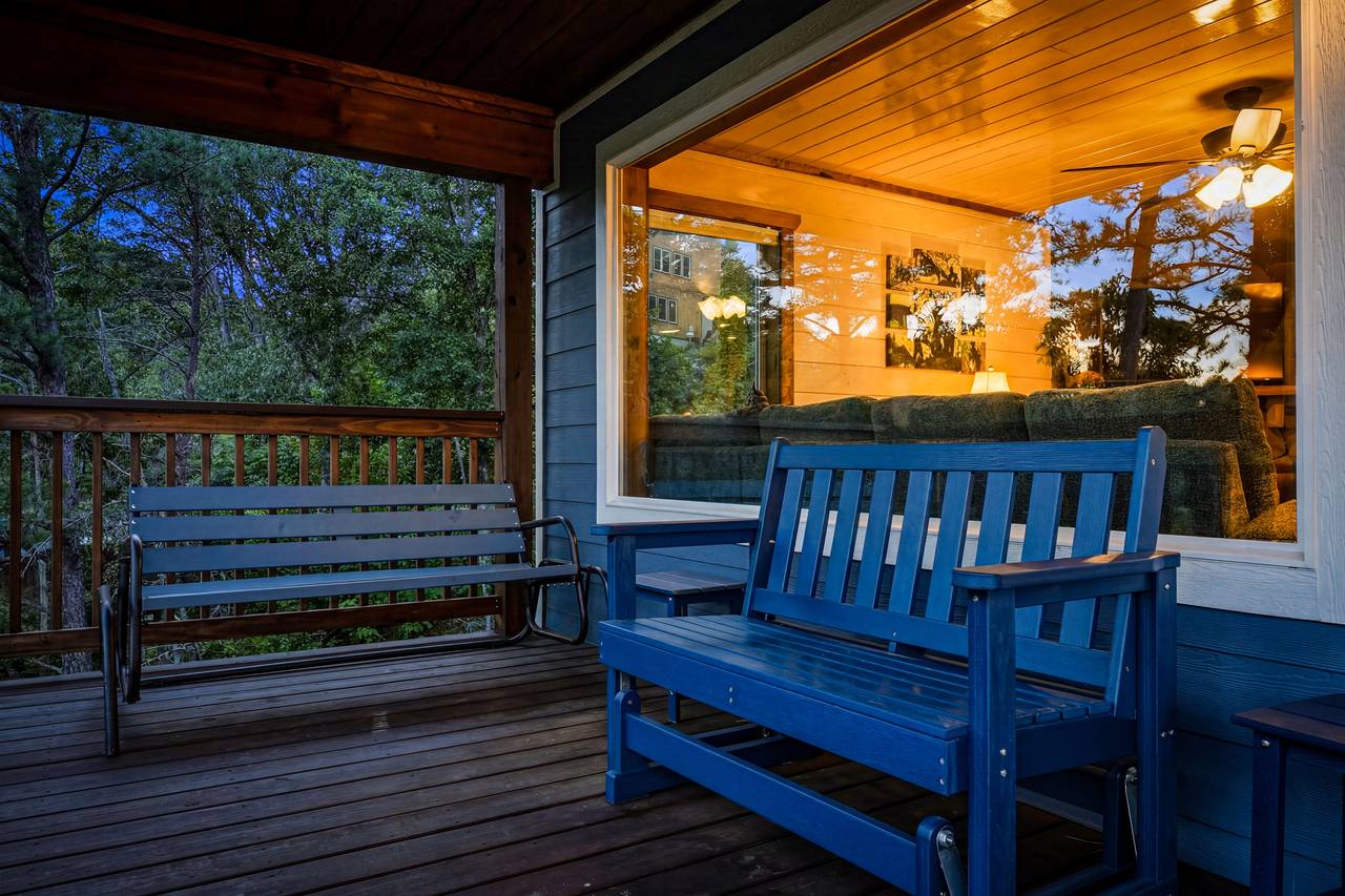 <span class="name">Unwind outside in the deck rocking chairs</span> <span class="name">Unwind outside in the deck rocking chairs</span>