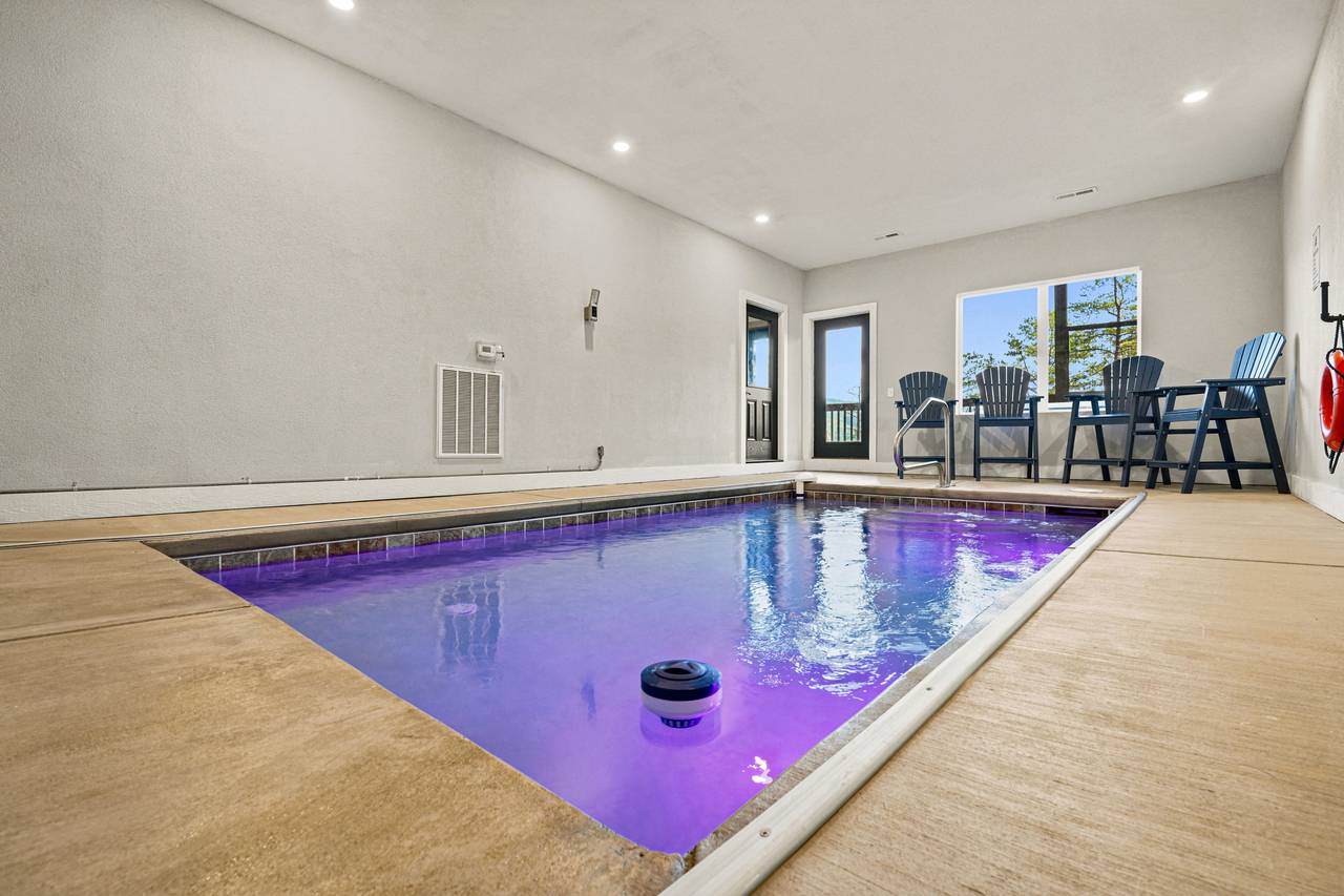 <span class="name">Indoor pool measures 10x20 and 4 feet deep</span> <span class="name">Indoor pool measures 10x20 and 4 feet deep</span>