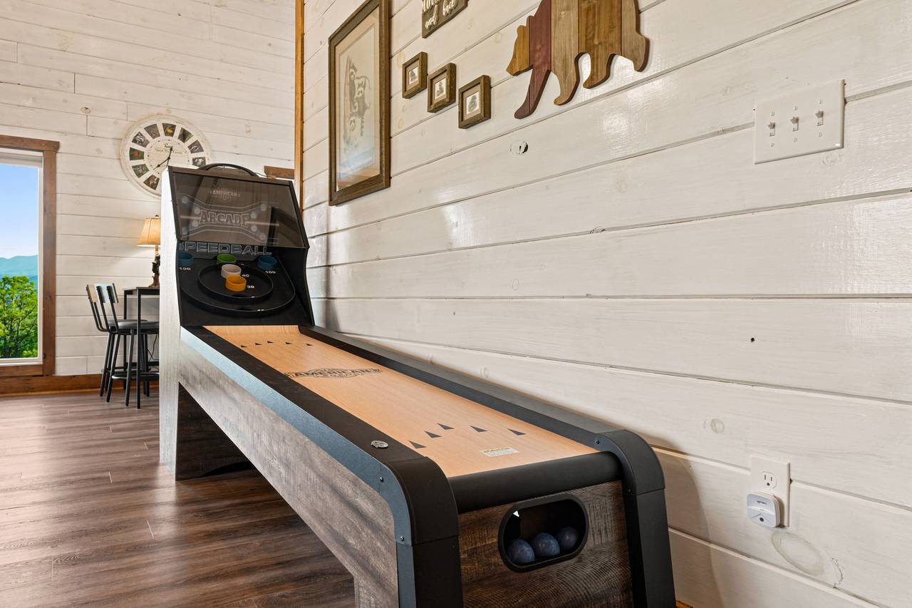 <span class="name">Air hockey and skee ball in the game room</span> <span class="name">Air hockey and skee ball in the game room</span>
