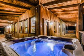 <span class="name">Private hot tub with views of the Smoky Mountains!</span> <span class="name">Private hot tub with views of the Smoky Mountains!</span>