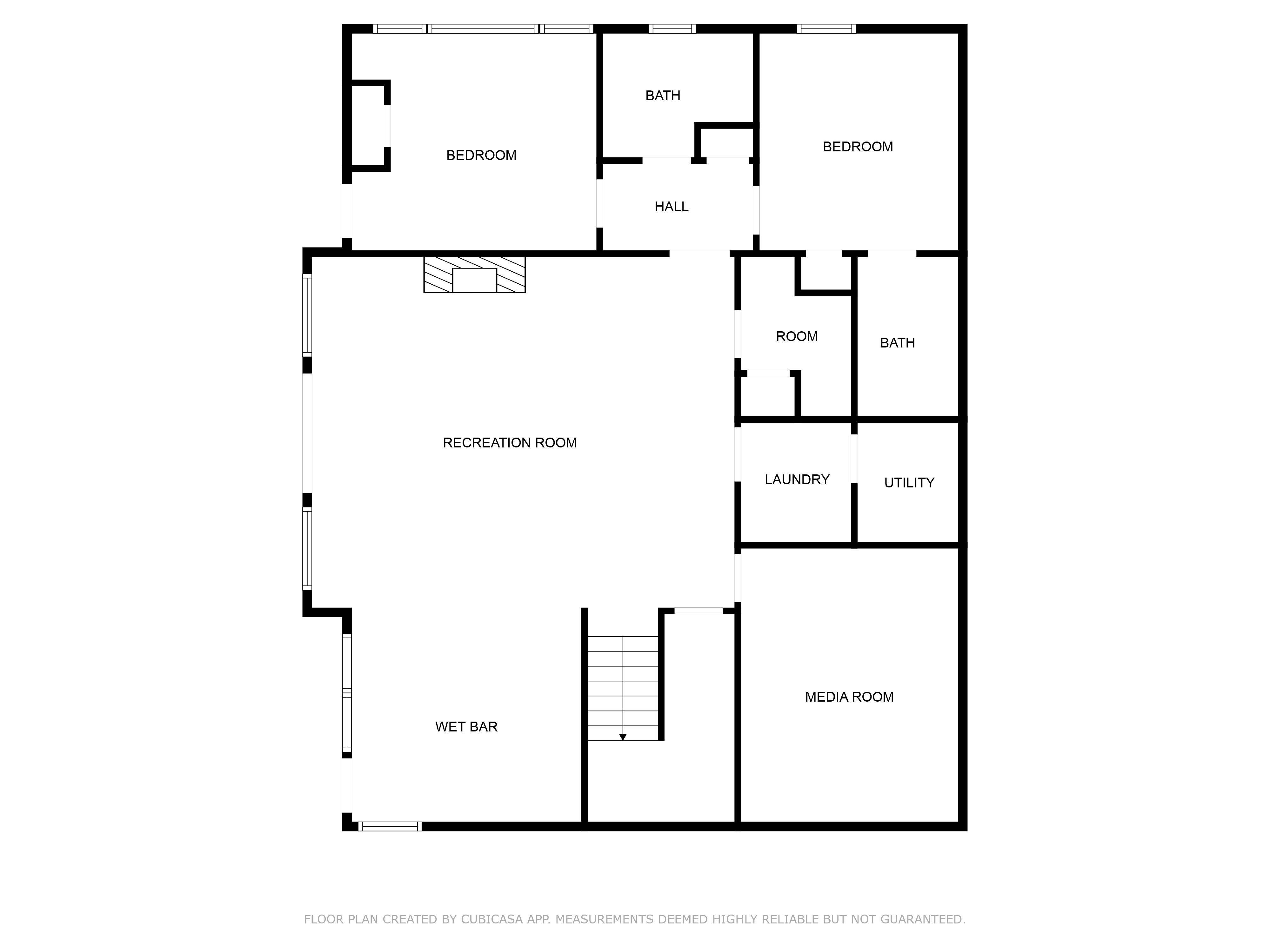 <span class="name">Floor Plan  - Lower Level</span>