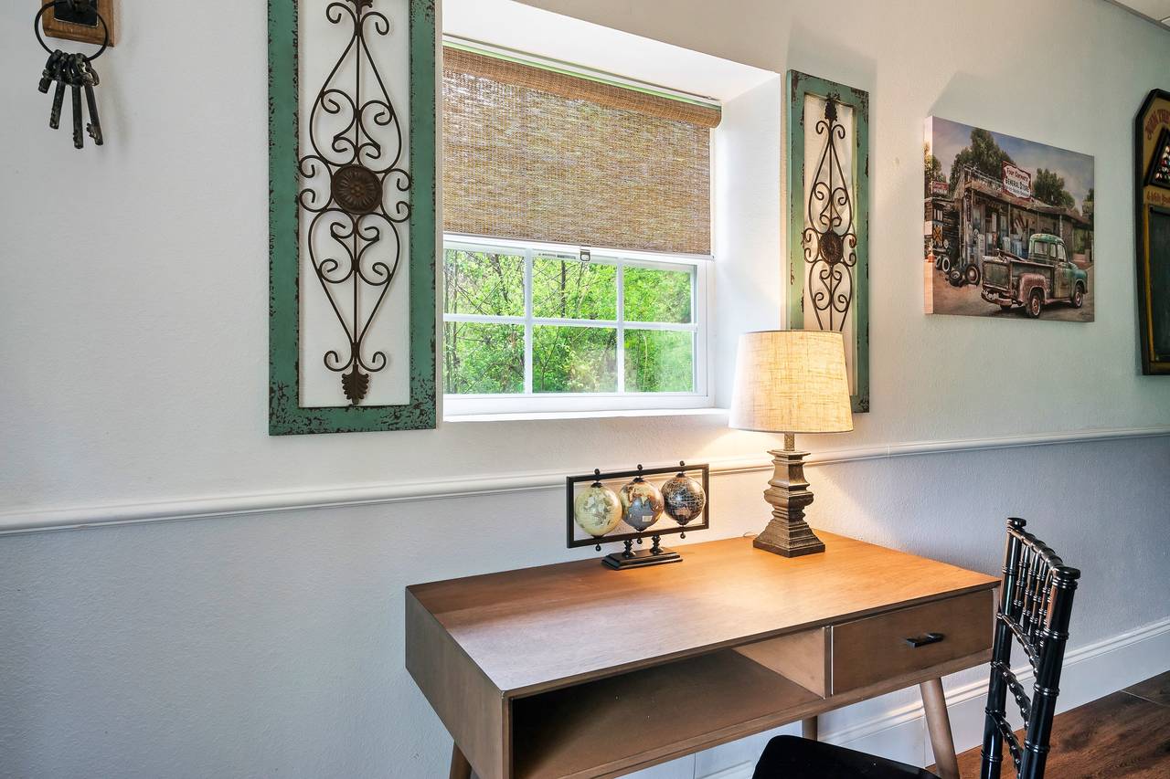 Dedicated workspace for remote work and planning Dedicated workspace for remote work and planning
