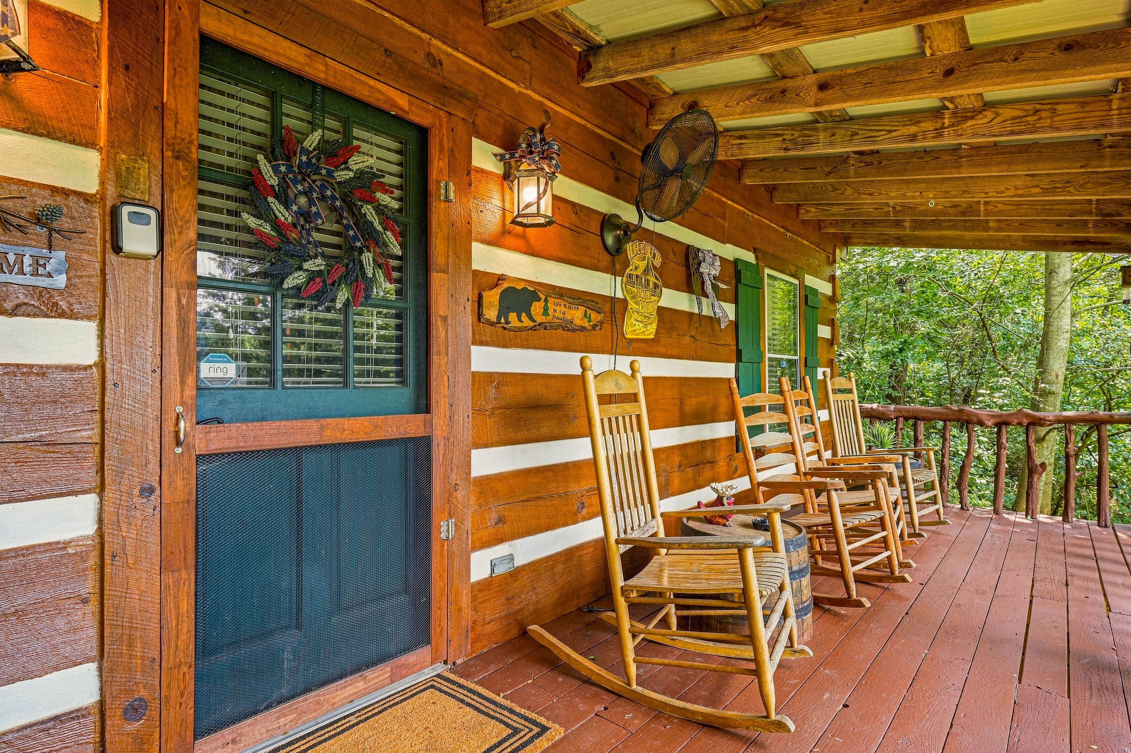 <span class="name">Rocking chairs offer a peaceful place to unwind</span>