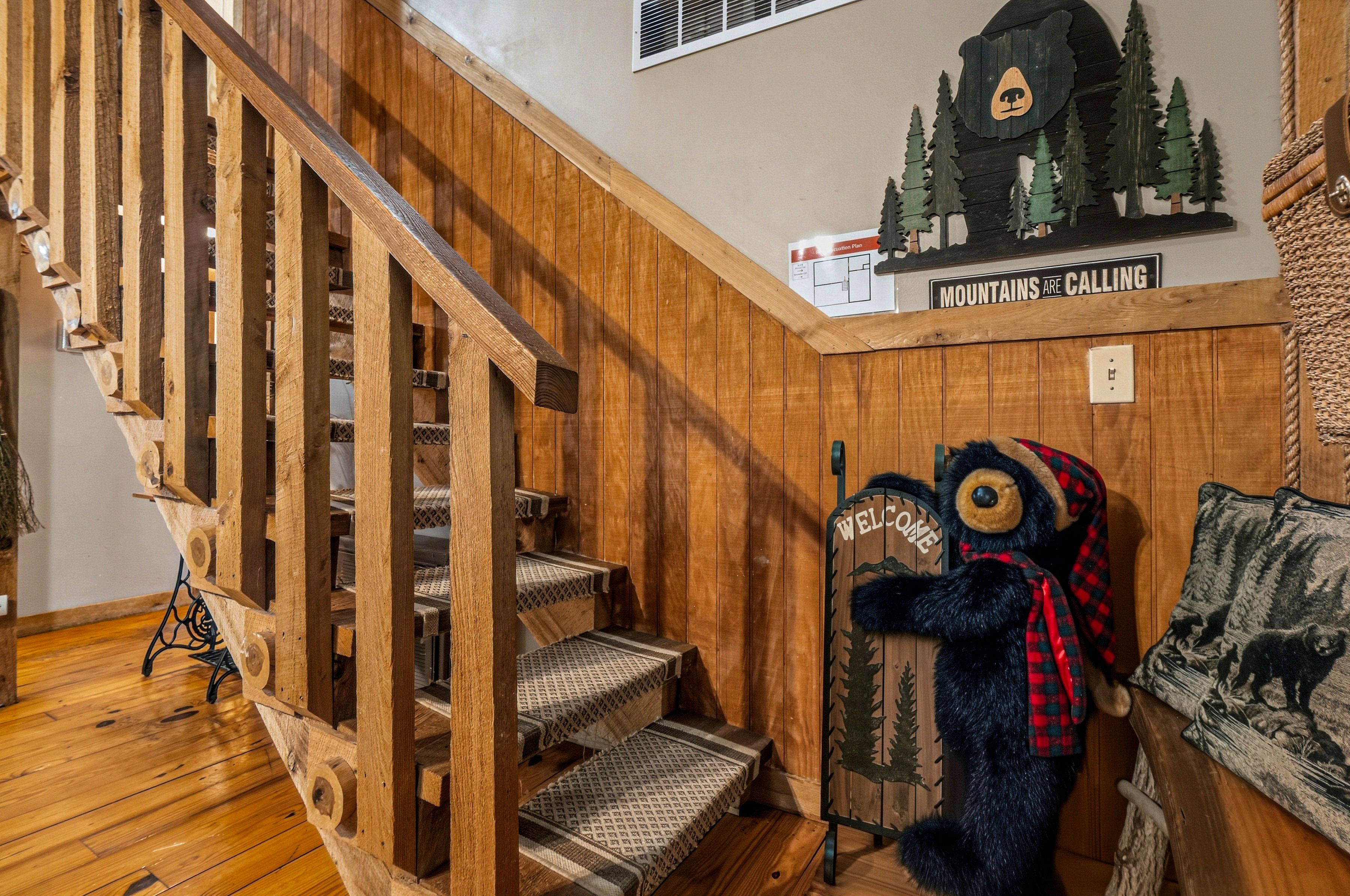 <span class="name">Staircase to upper level</span>