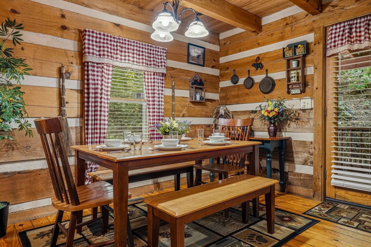 <span class="name">Dining area offers space for shared cabin meals</span> <span class="name">Dining area offers space for shared cabin meals</span>