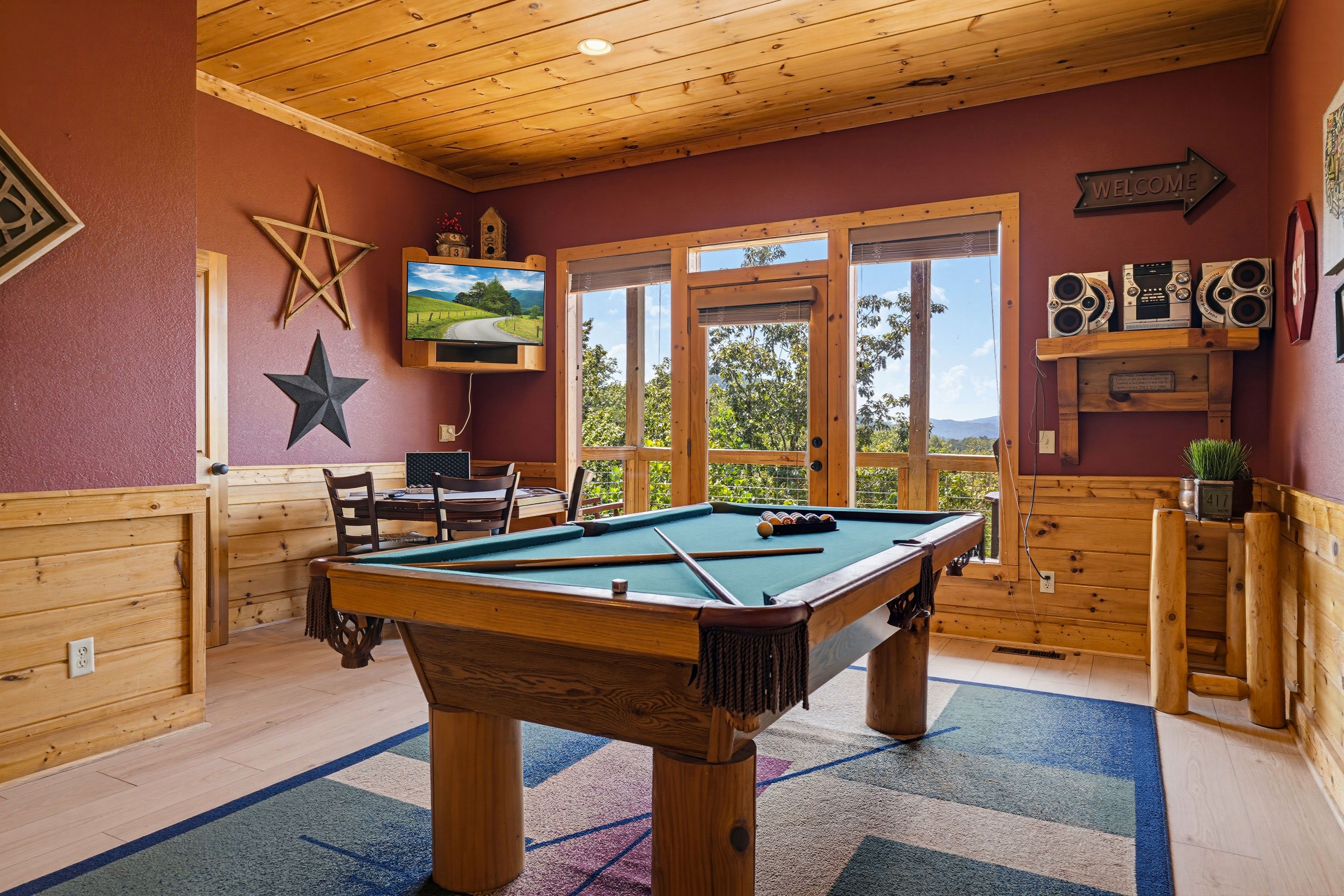 <span class="name">Challenge your group to a friendly game of pool</span>