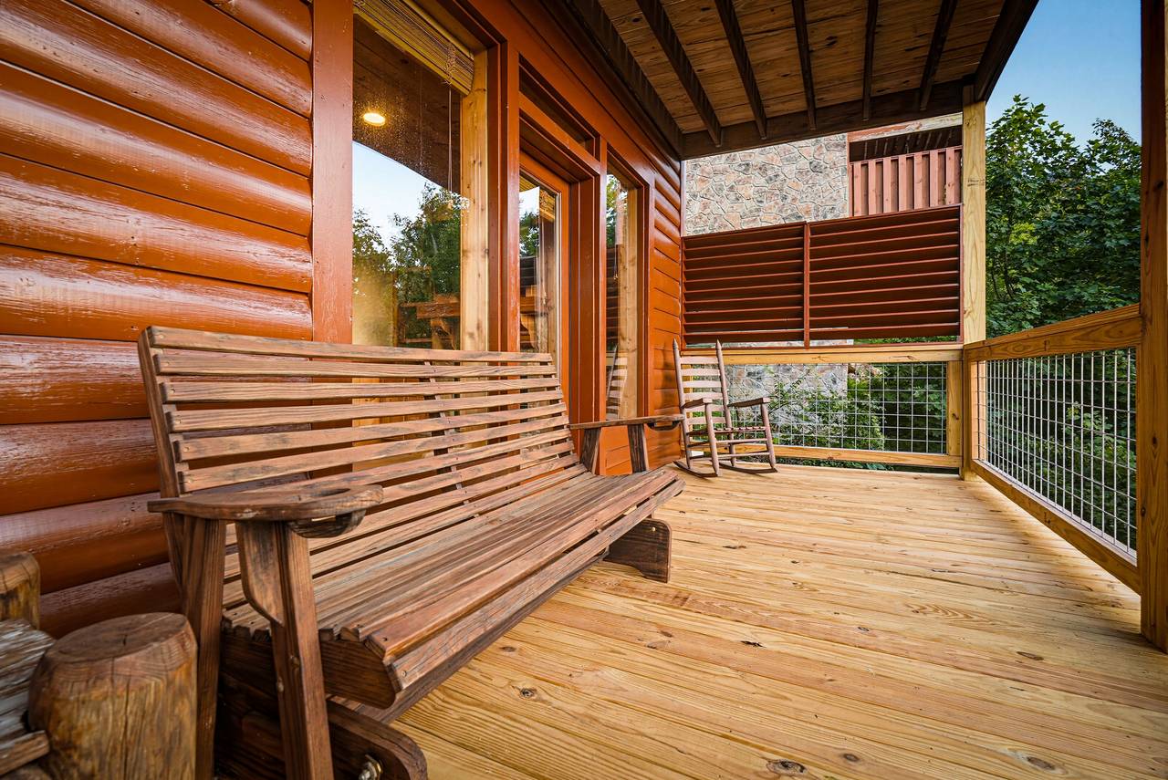 <span class="name">Unwind on the bench glider while enjoying the mountain air</span> <span class="name">Unwind on the bench glider while enjoying the mountain air</span>