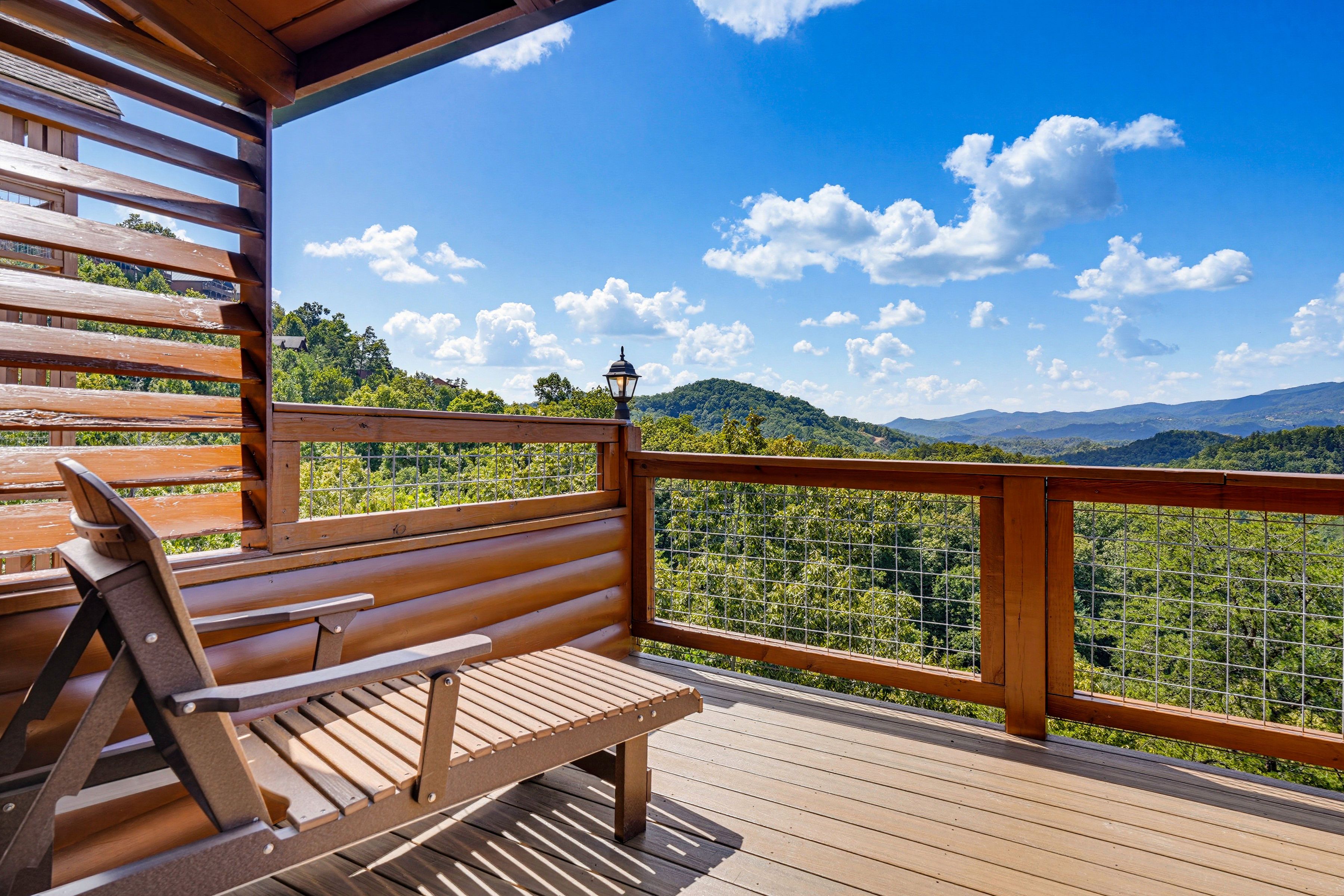 <span class="name">Wake up to gorgeous Smoky Mountain views from your balcony</span>