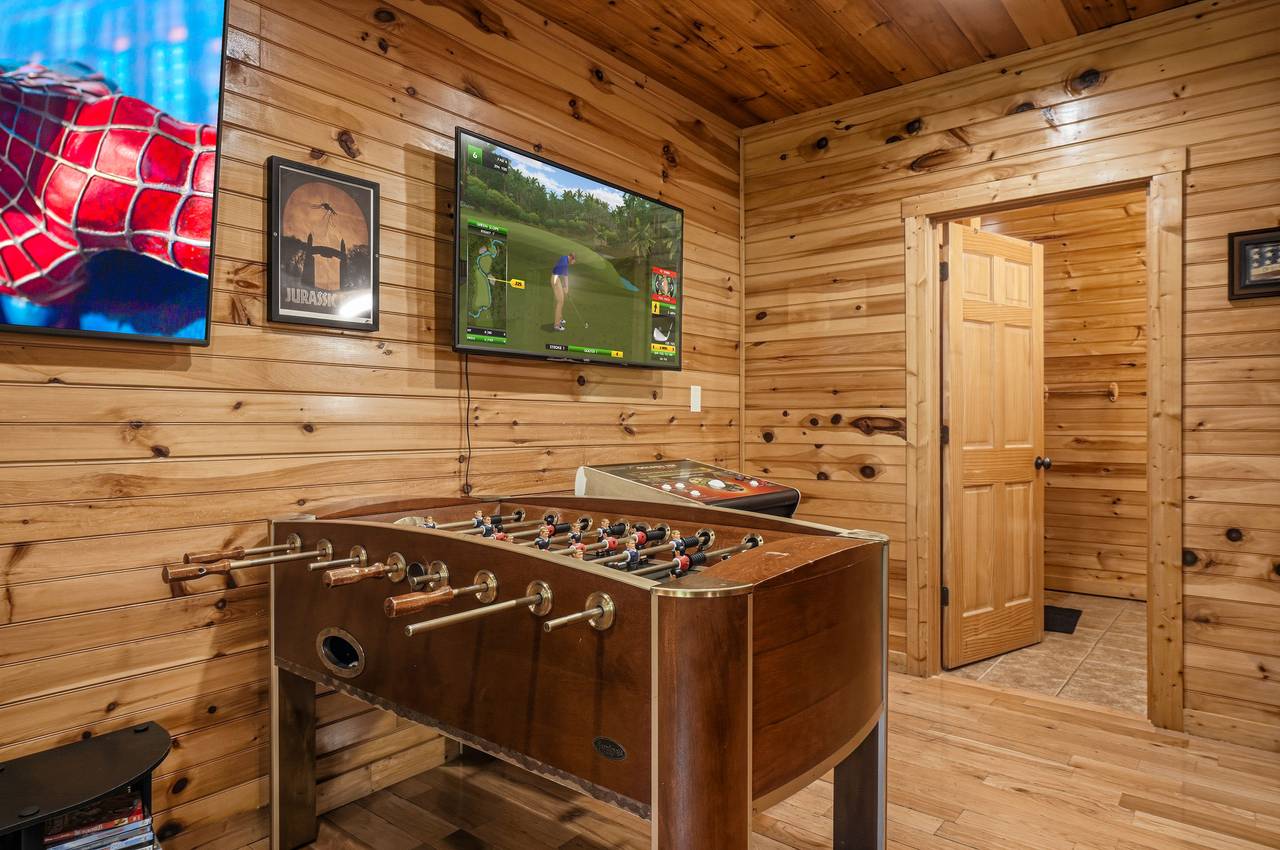 Foosball table for family game nights Foosball table for family game nights