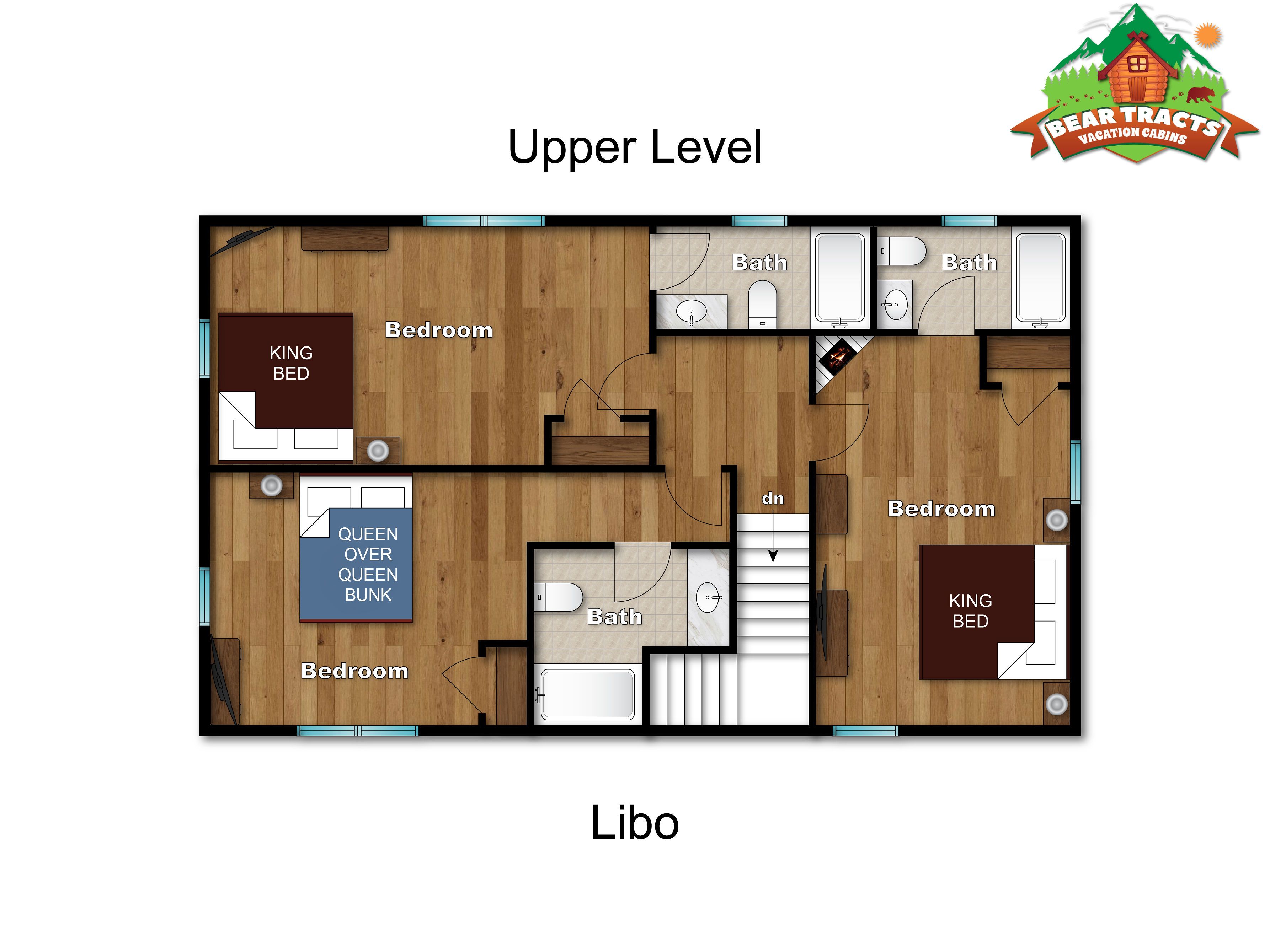 Upper Level Floor Plan