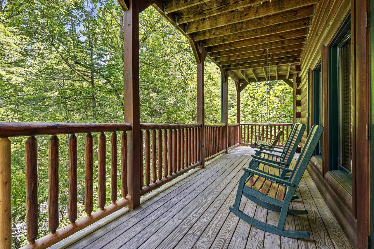 Outdoor seating for fresh mountain air Outdoor seating for fresh mountain air