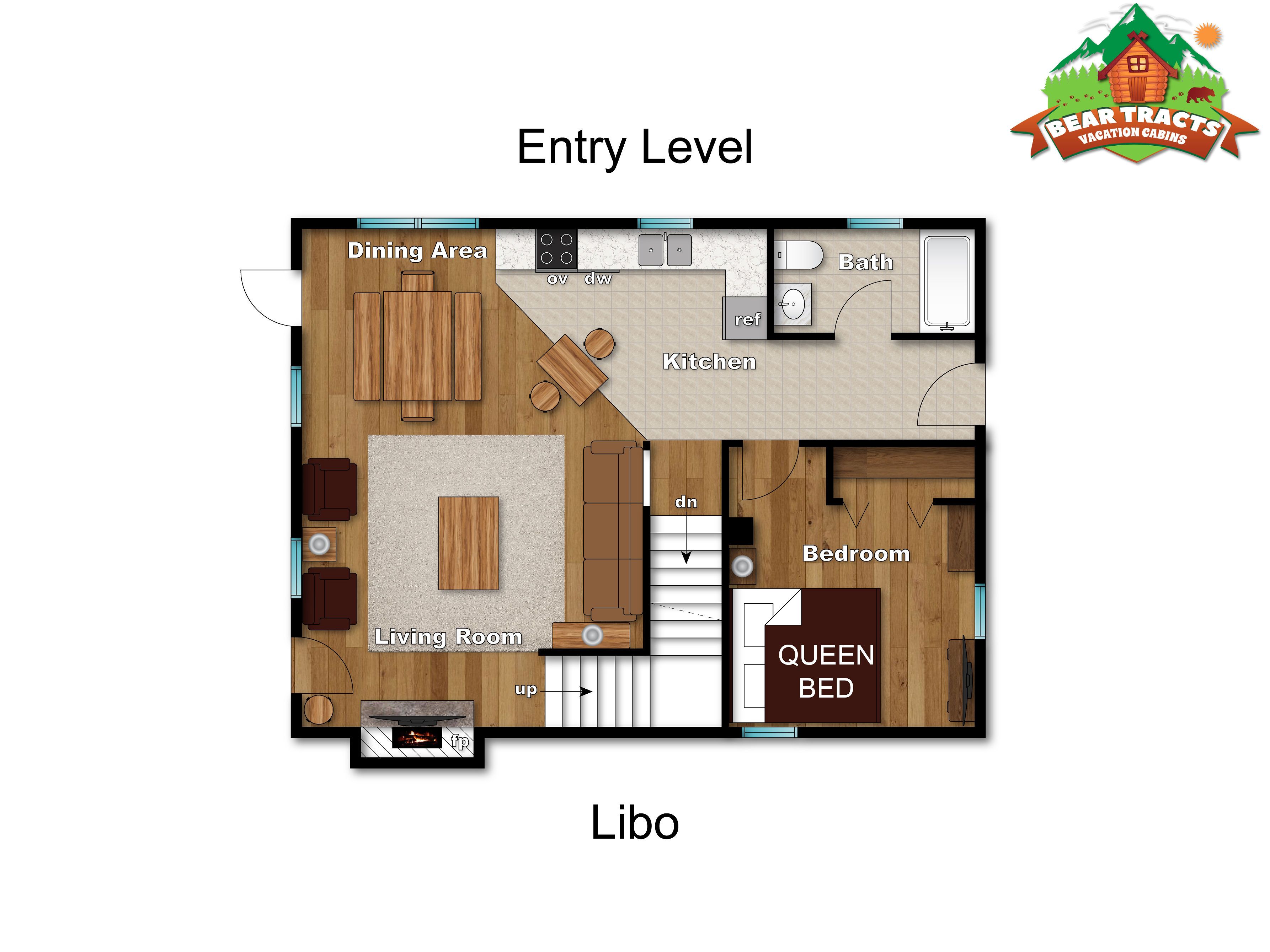 Entry Level Floor Plan