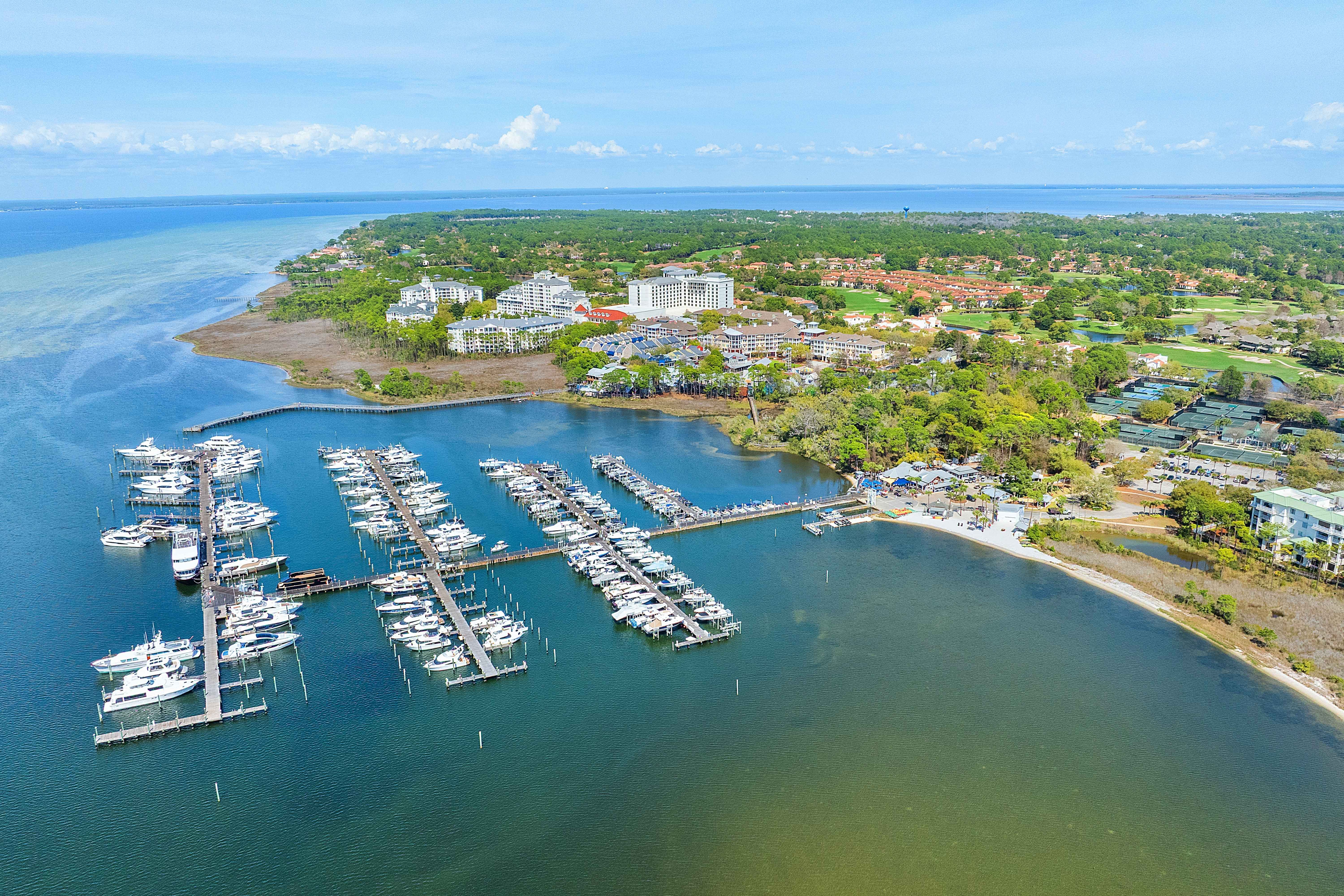 Blue Haven" Tivoli on Sandestin's Beachside, Golf Cart, Pool, On Golf  Course | Beyond Blue Vacations