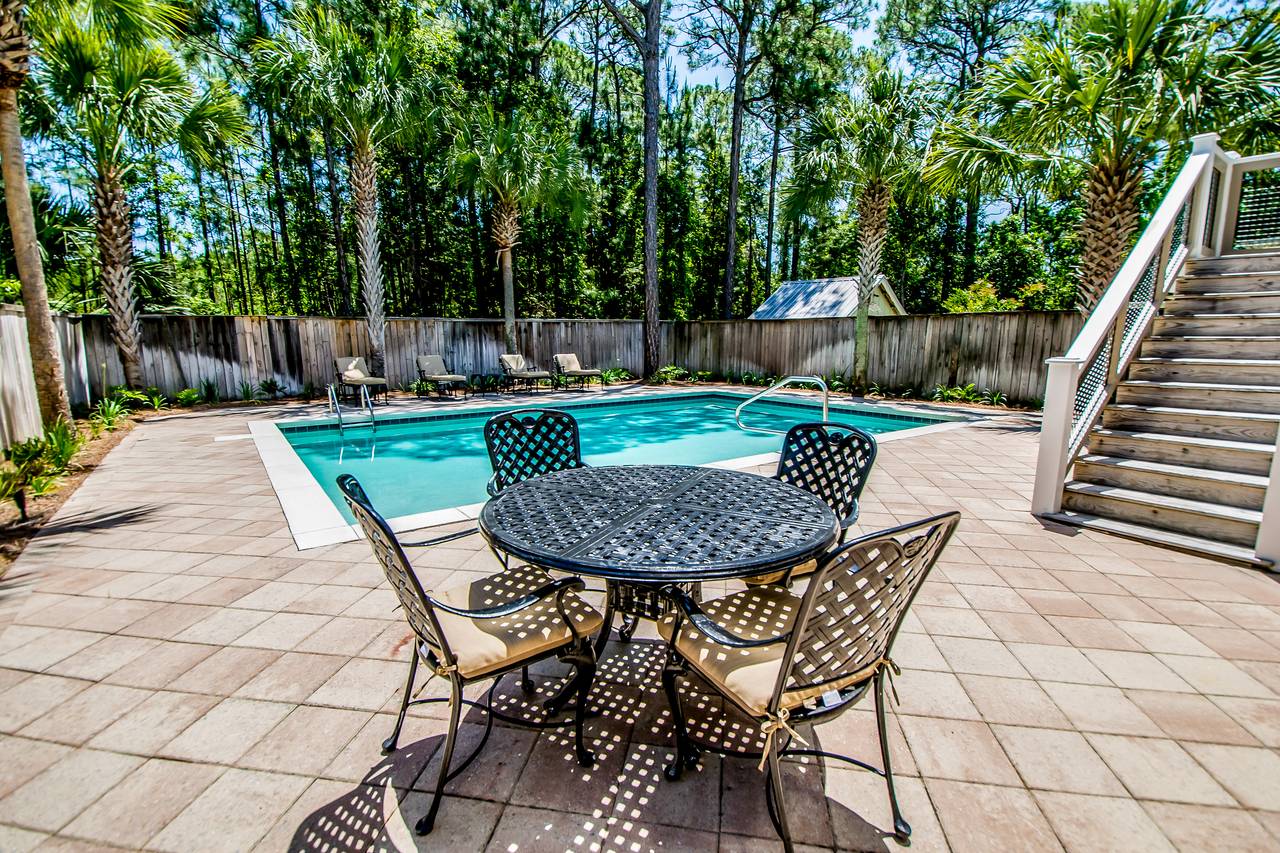 View of Pool from Sitting Area View of Pool from Sitting Area