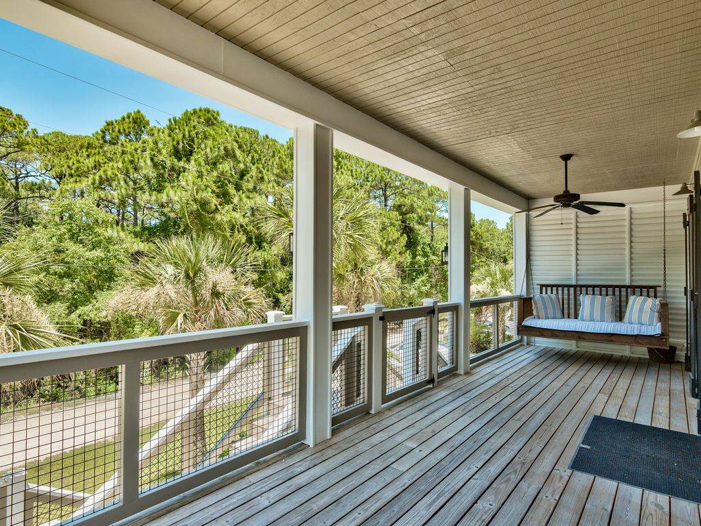 Front Porch with Large Swing