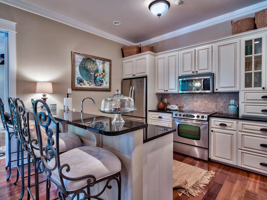 Kitchen with Stainless Steel Appliances 