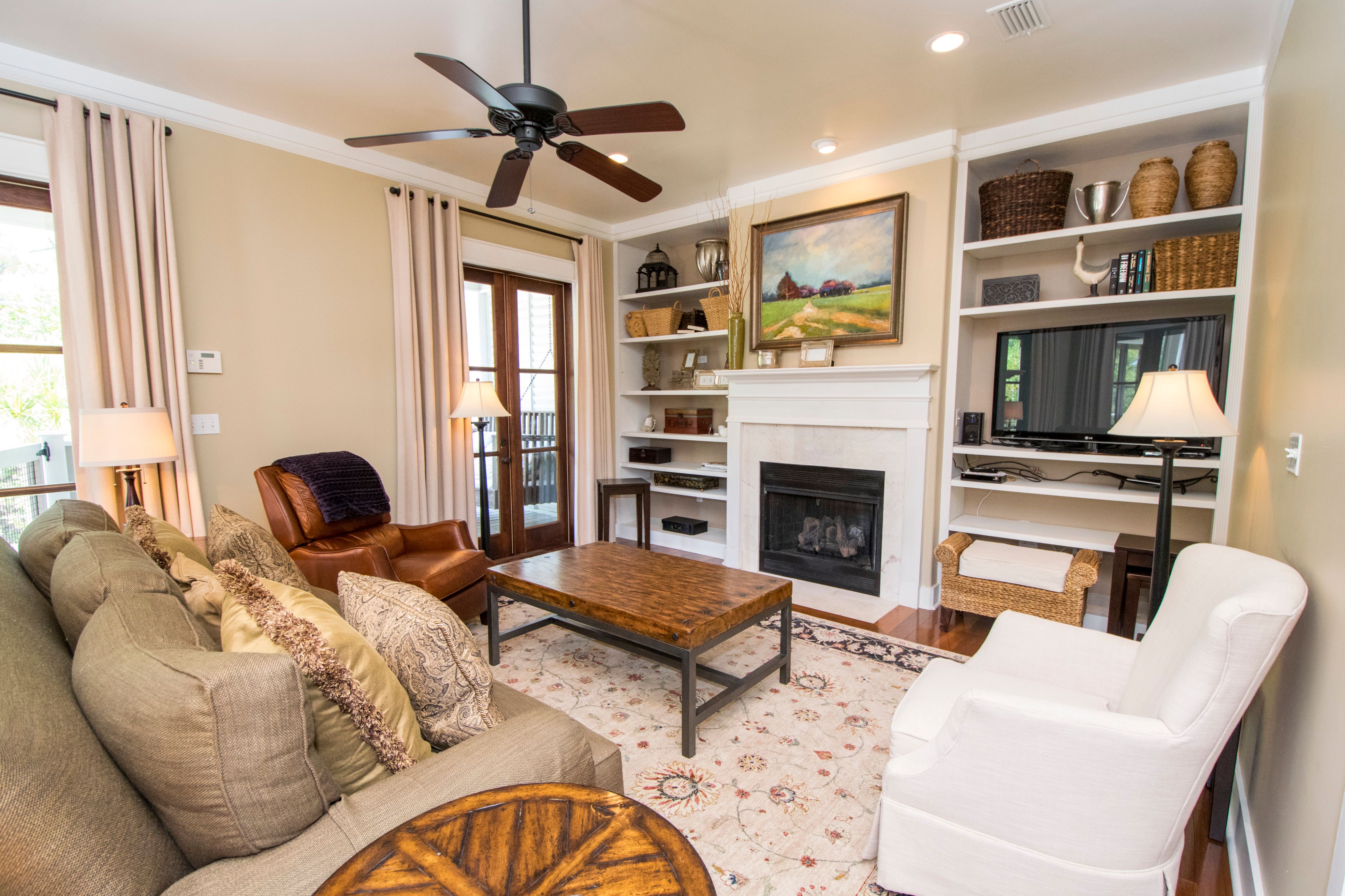View of Living Room from Kitchen/Dining