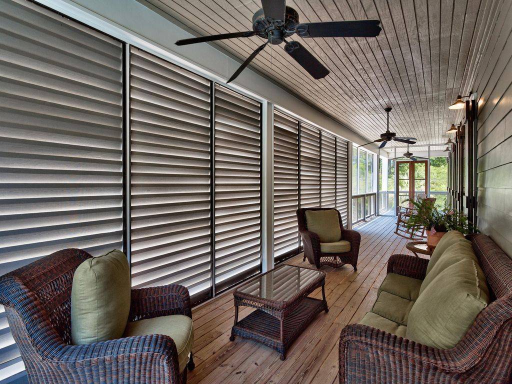 2nd Floor Covered Patio off of Living/Kitchen/Bunkroom