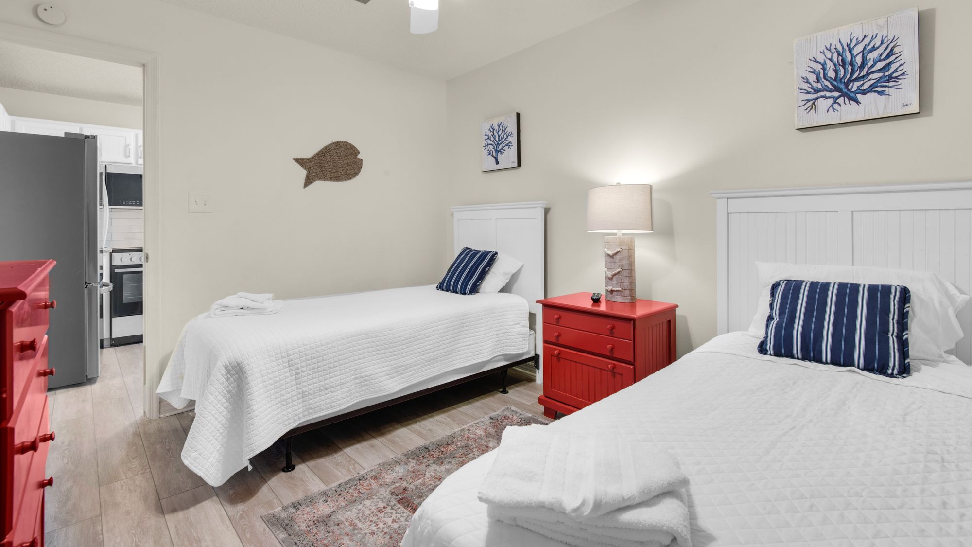 Beachwood Villas 10H 2 Twins Bedroom