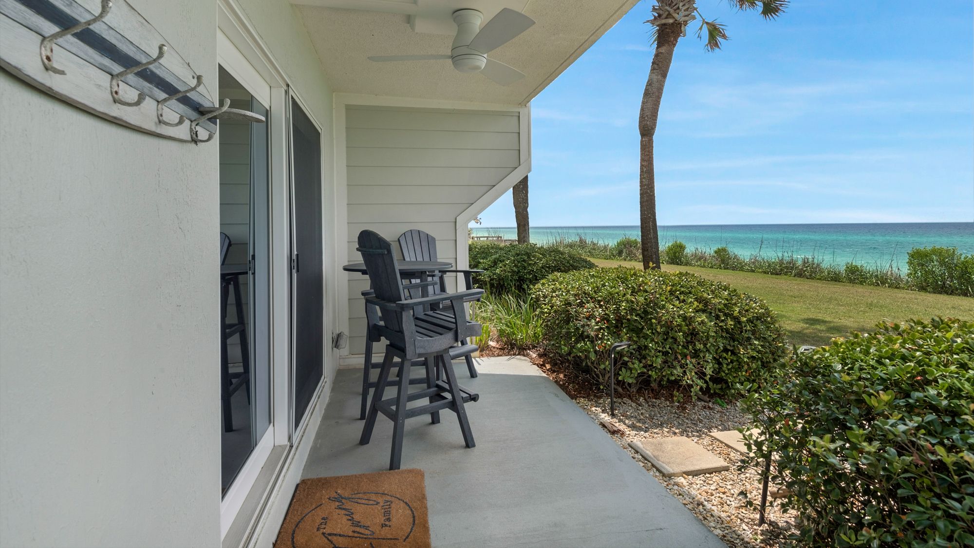 Sand Cliffs 118 Porch with Gulf View