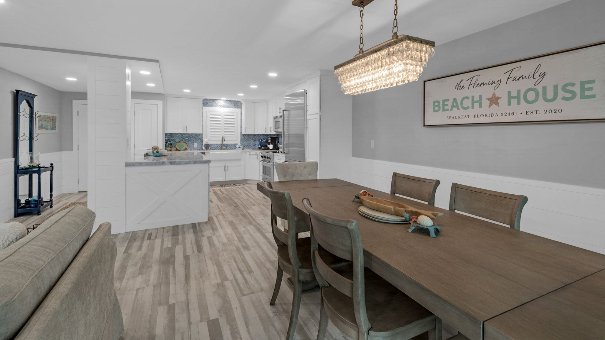 Sand Cliffs 118 Dining Table and Kitchen