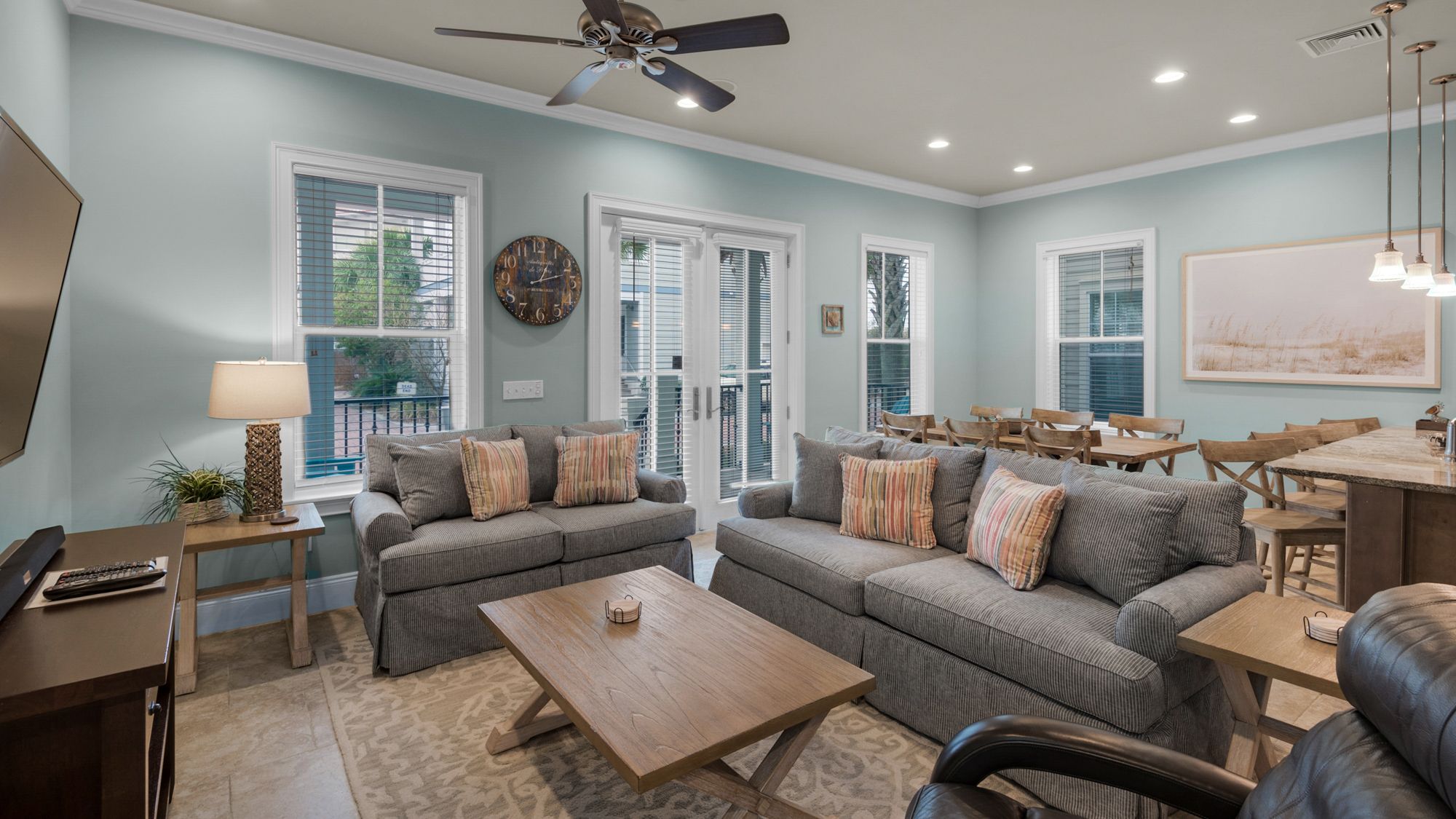 Beach Bike Escape Living Area