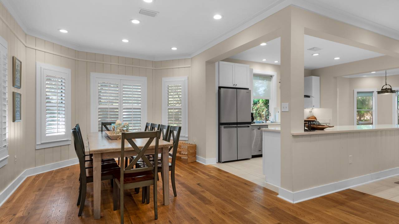Petit Bonheur Dining Area and Kitchen Petit Bonheur Dining Area and Kitchen