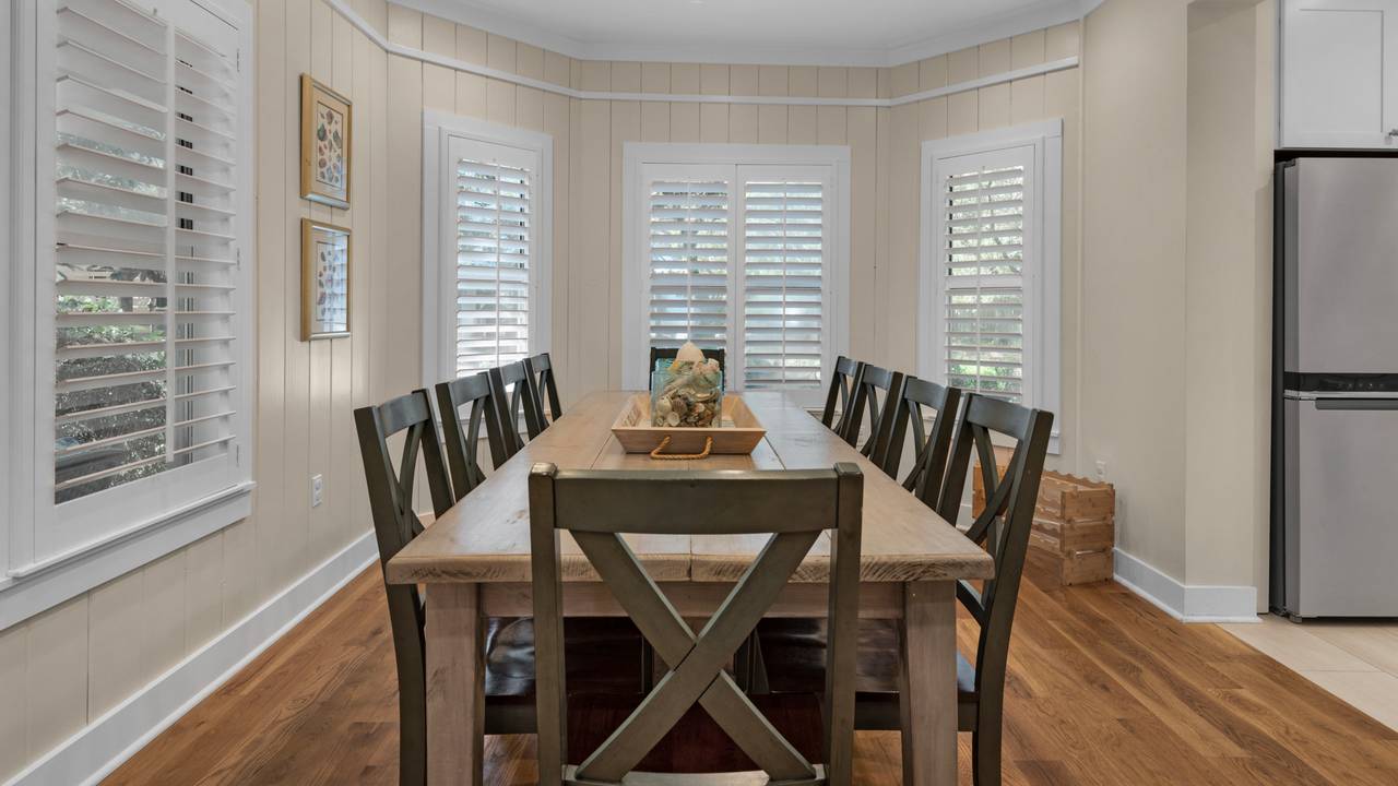 Petit Bonheur Dining Area and Kitchen Petit Bonheur Dining Area and Kitchen