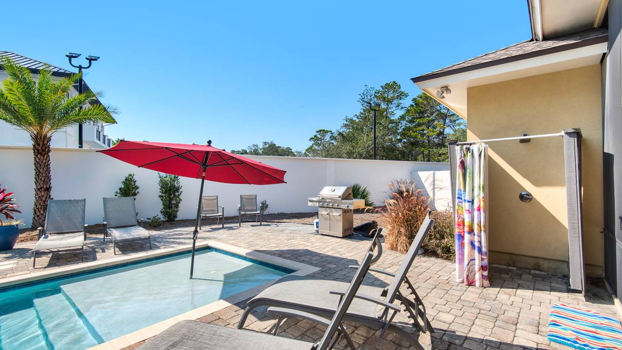 Coastal Living Pool area Coastal Living Pool area