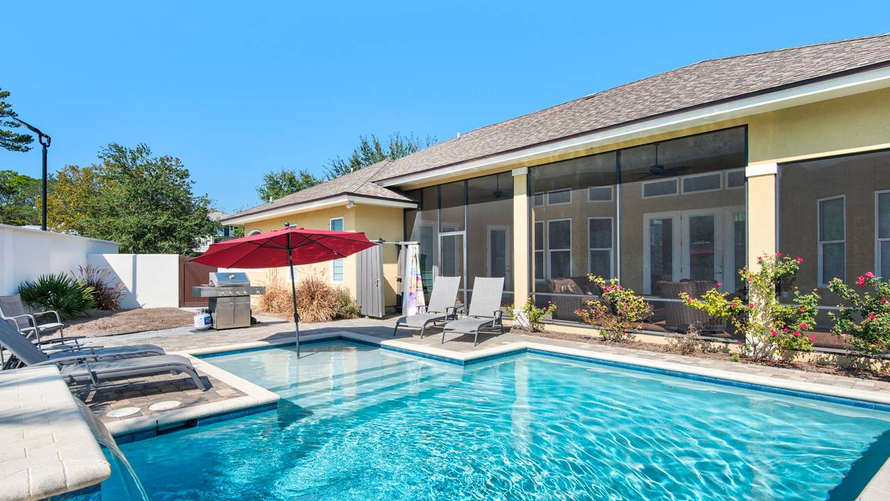 Coastal Living Pool area Coastal Living Pool area