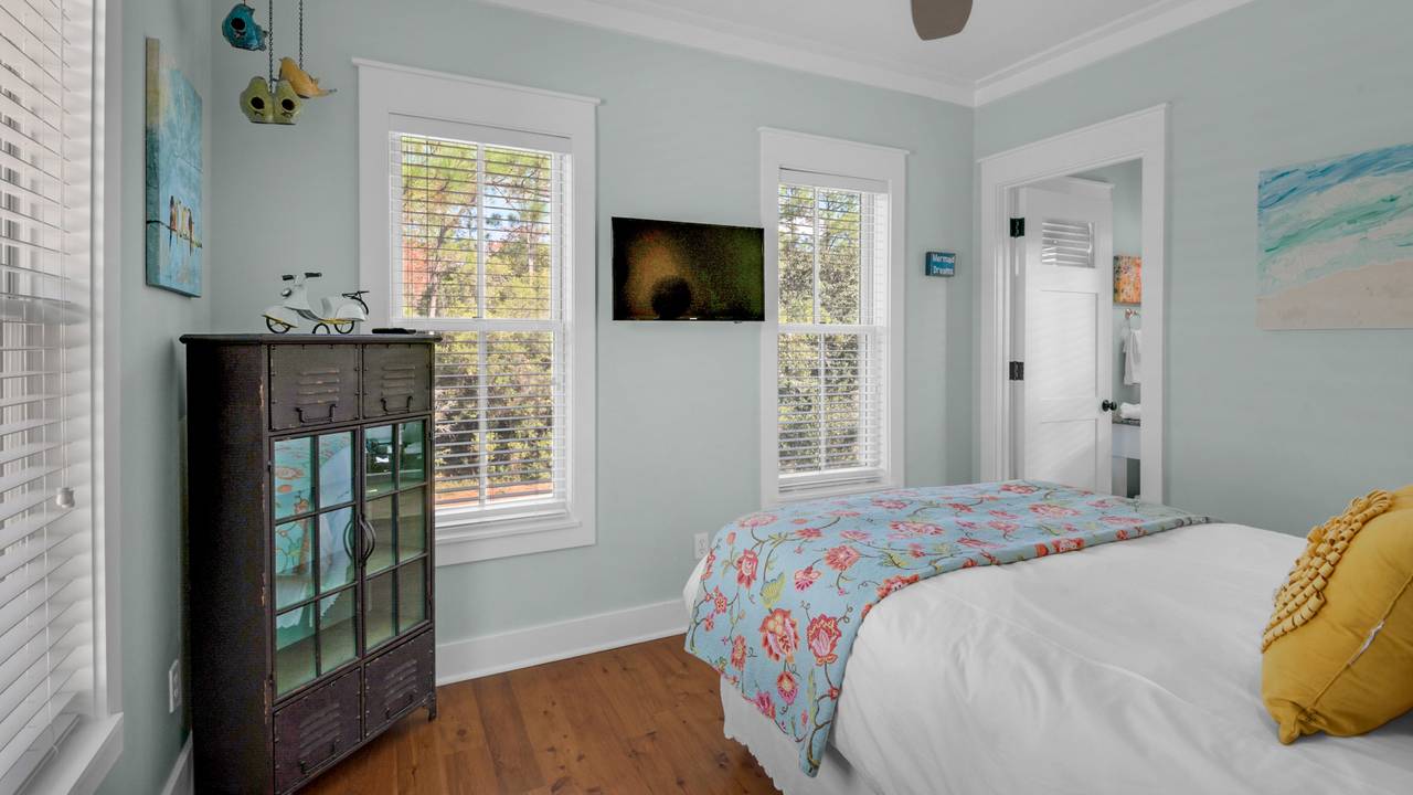 A Whales Tail Bedroom With Attached Bathroom A Whales Tail Bedroom With Attached Bathroom