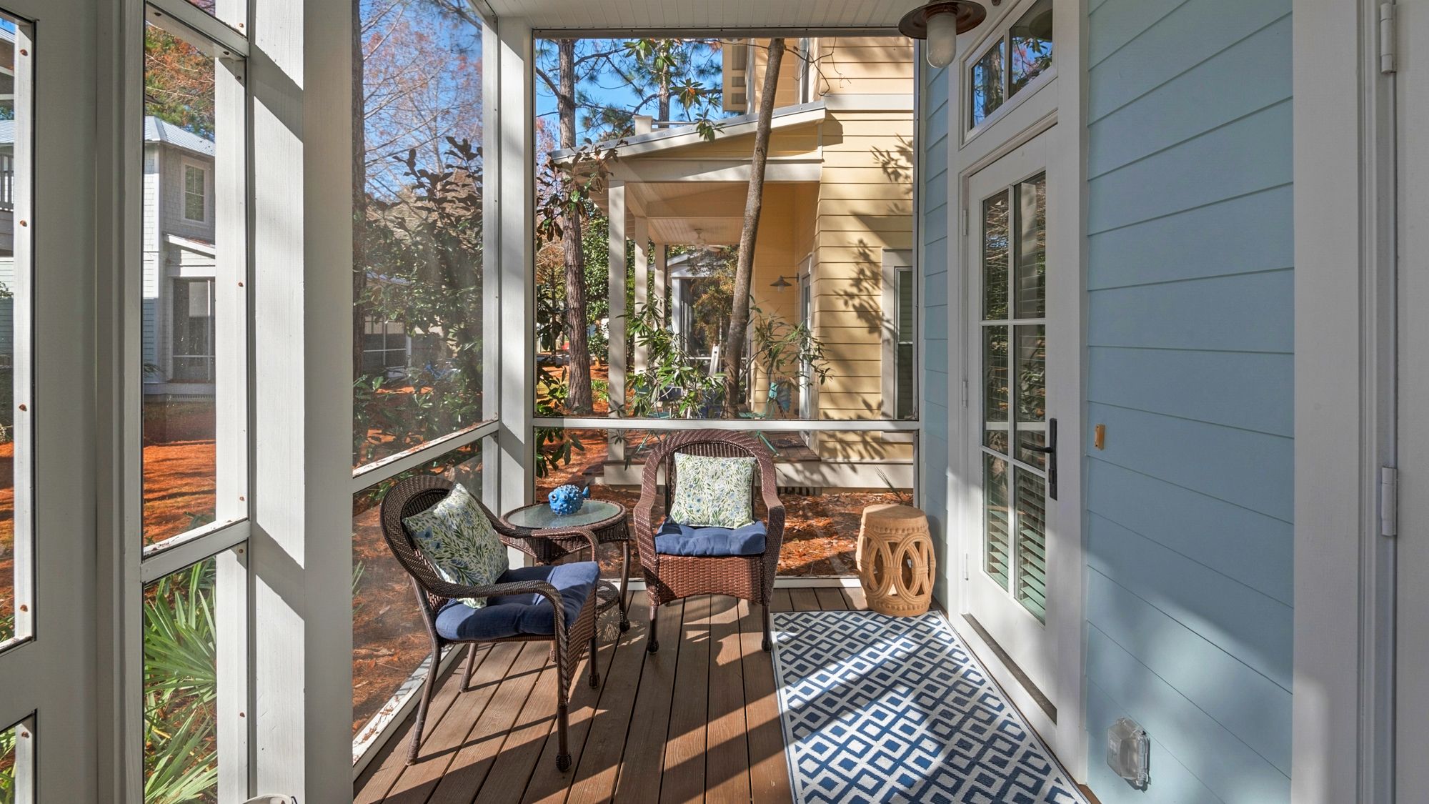 A Whales Tail Covered Patio