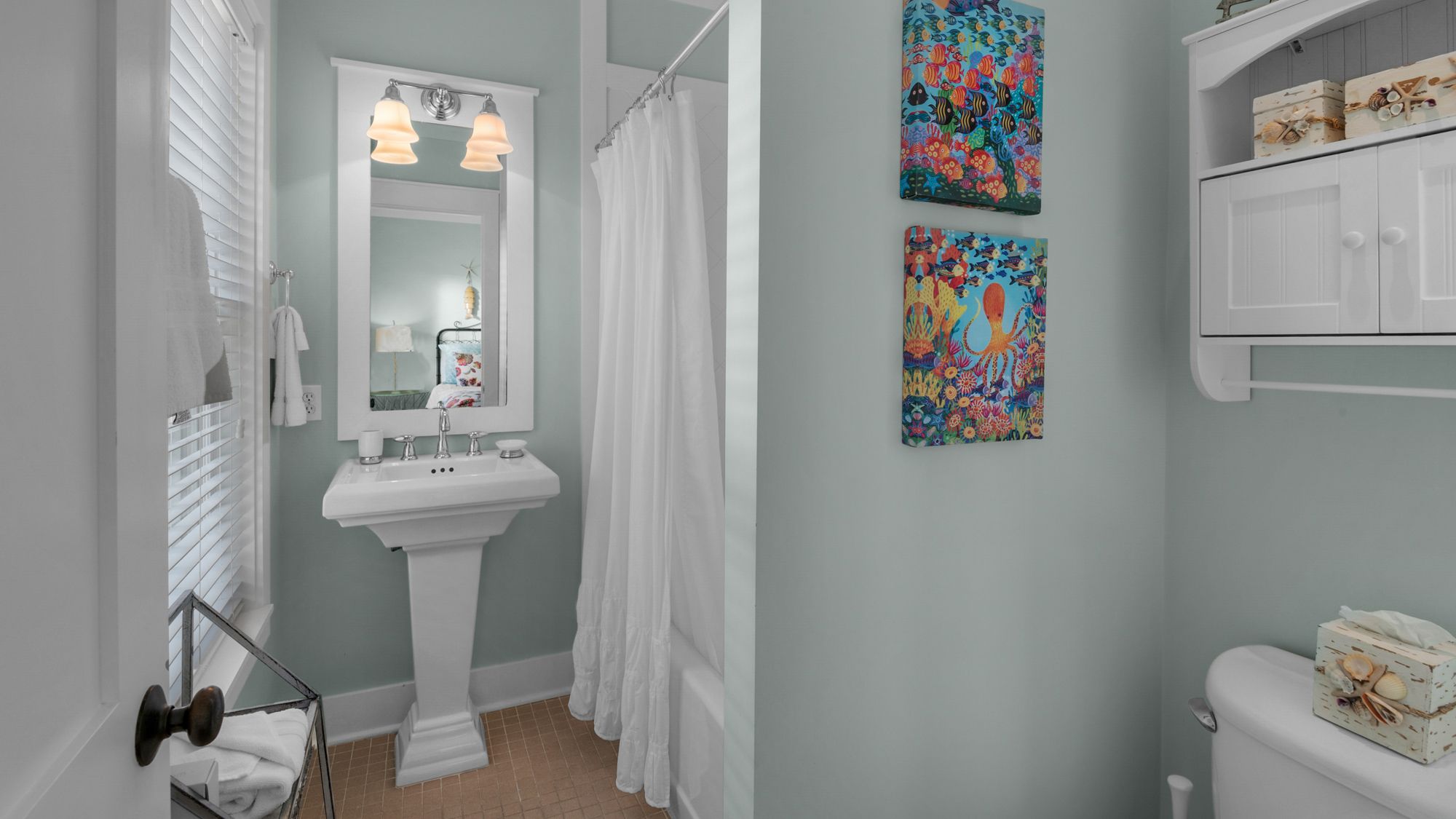 A Whales Tail Attached Bathroom