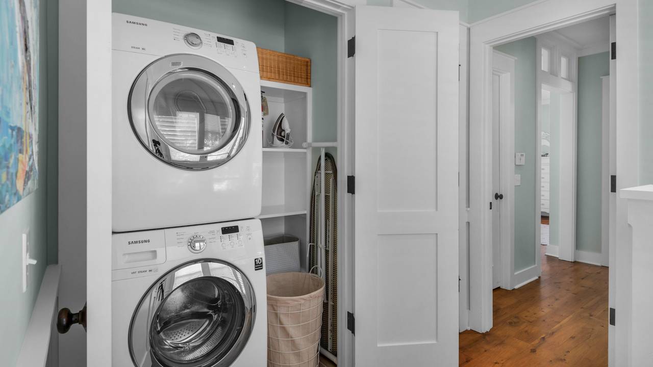 A Whales Tail Washer and Dryer A Whales Tail Washer and Dryer