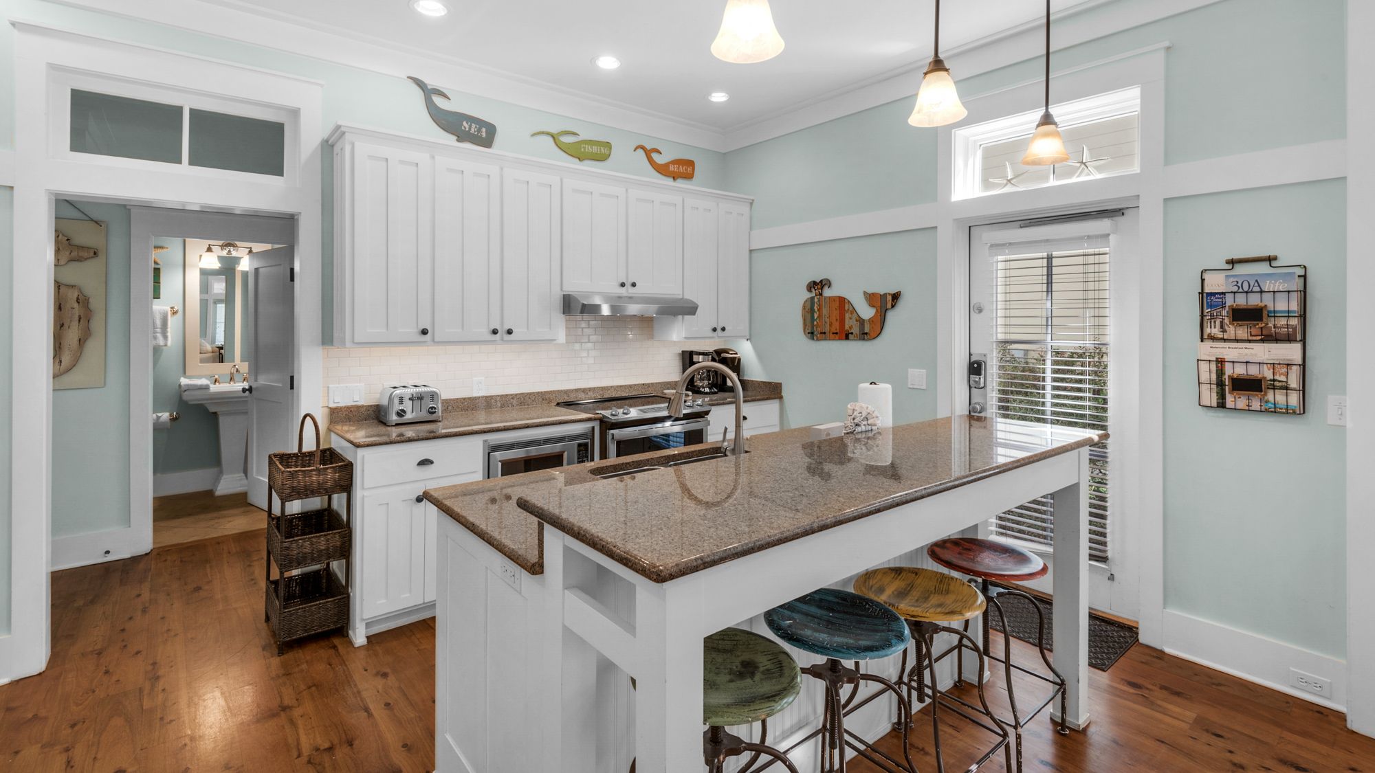 A Whales Tail Kitchen and Bathroom