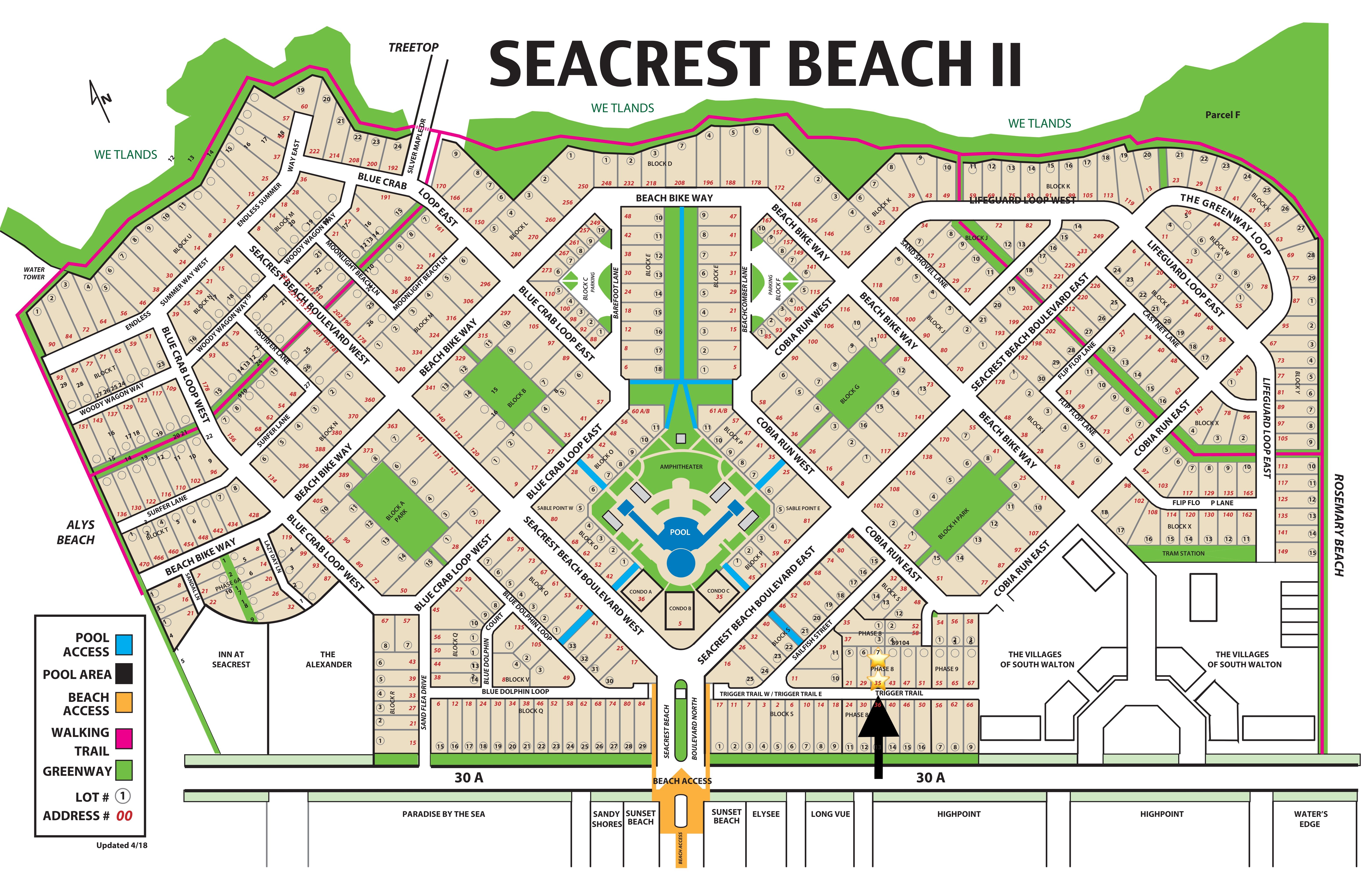 Seacrest Map