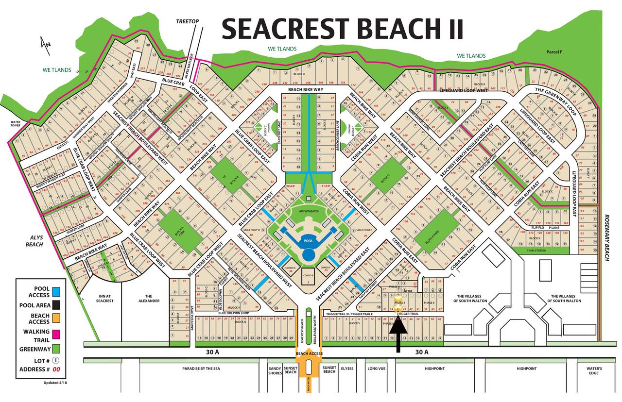 Seacrest Map Seacrest Map