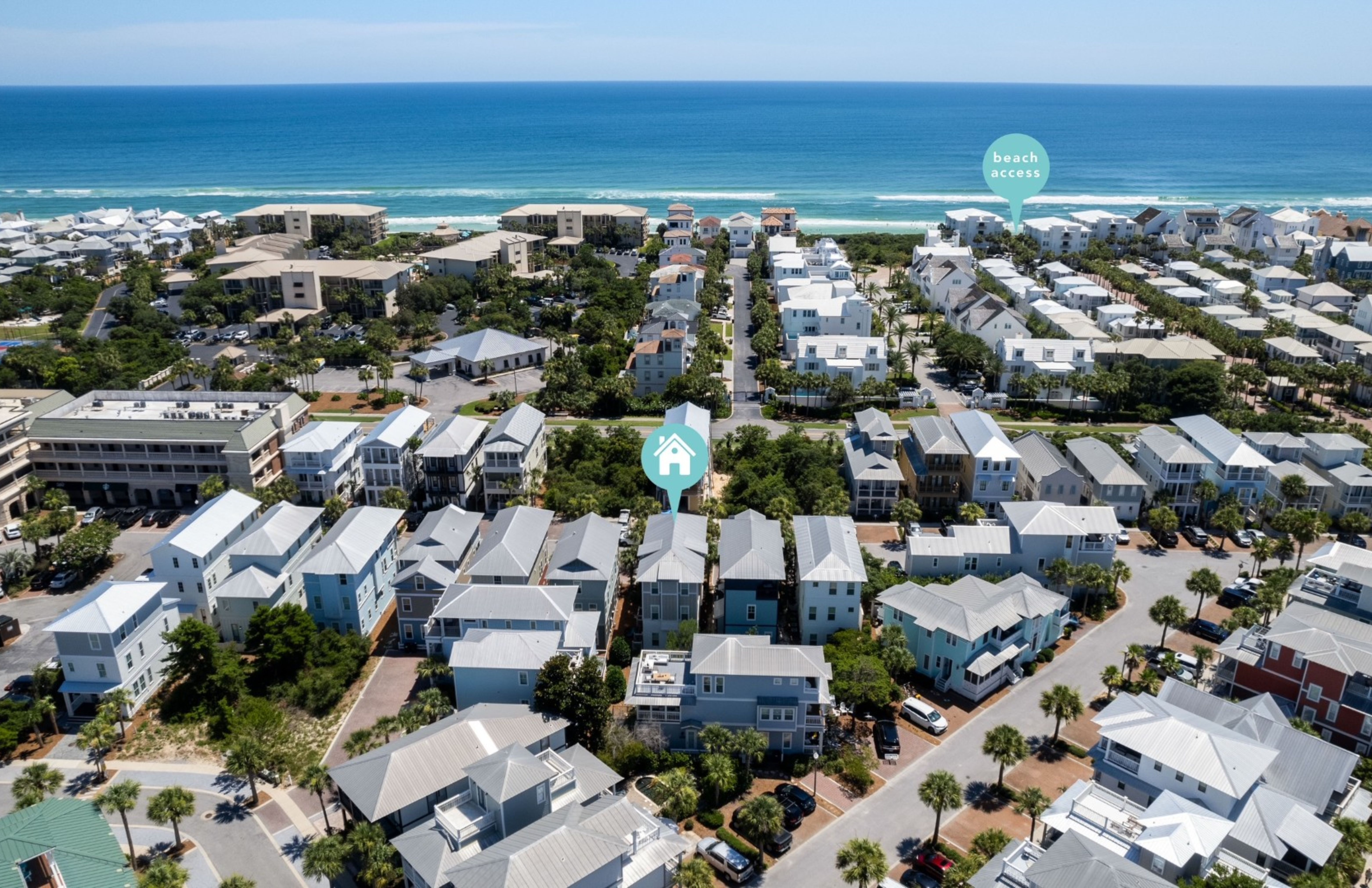 Proximity to Pool and Beach Access